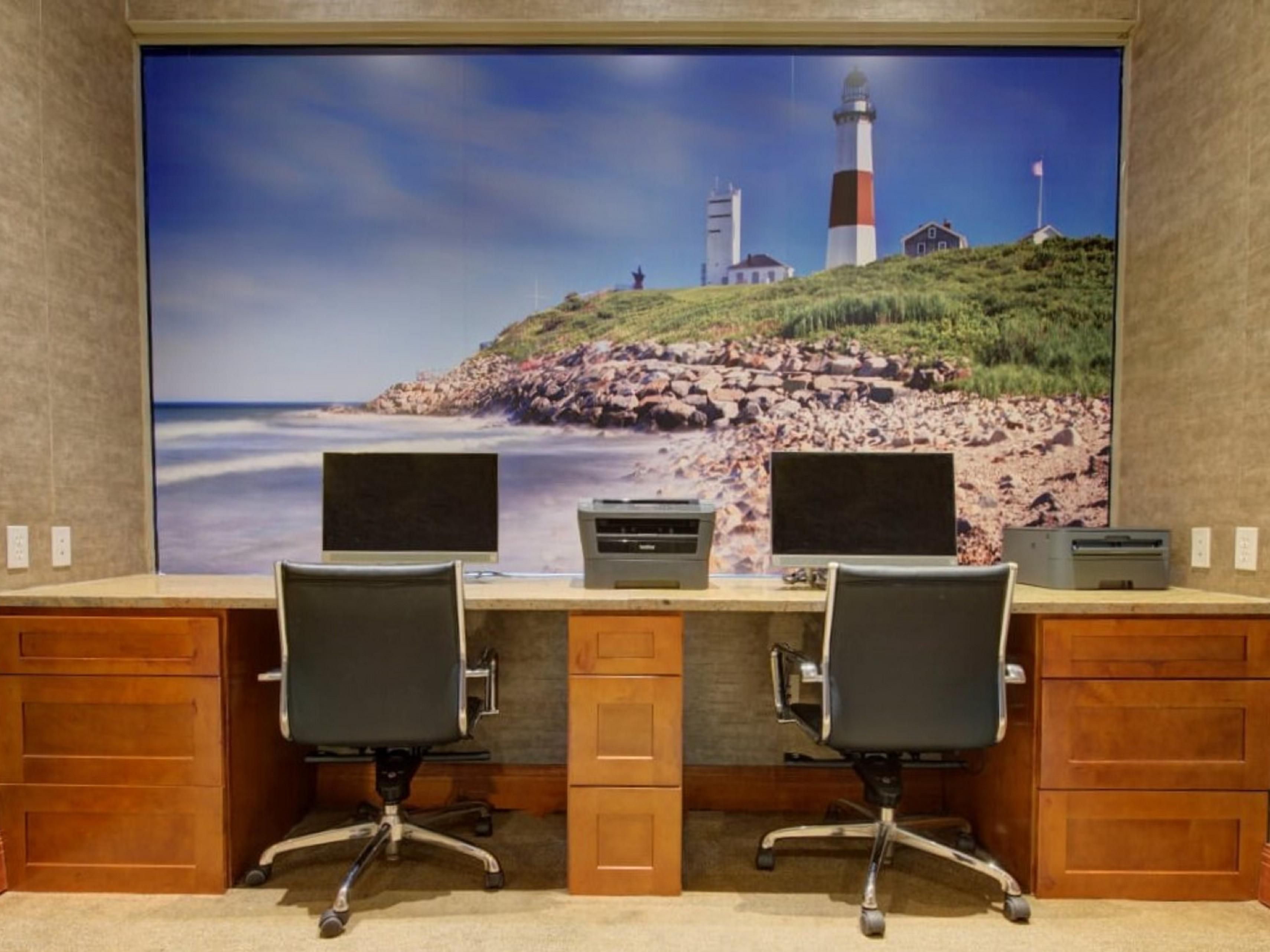 Conveniently work from home in our 24-hour Business Center.