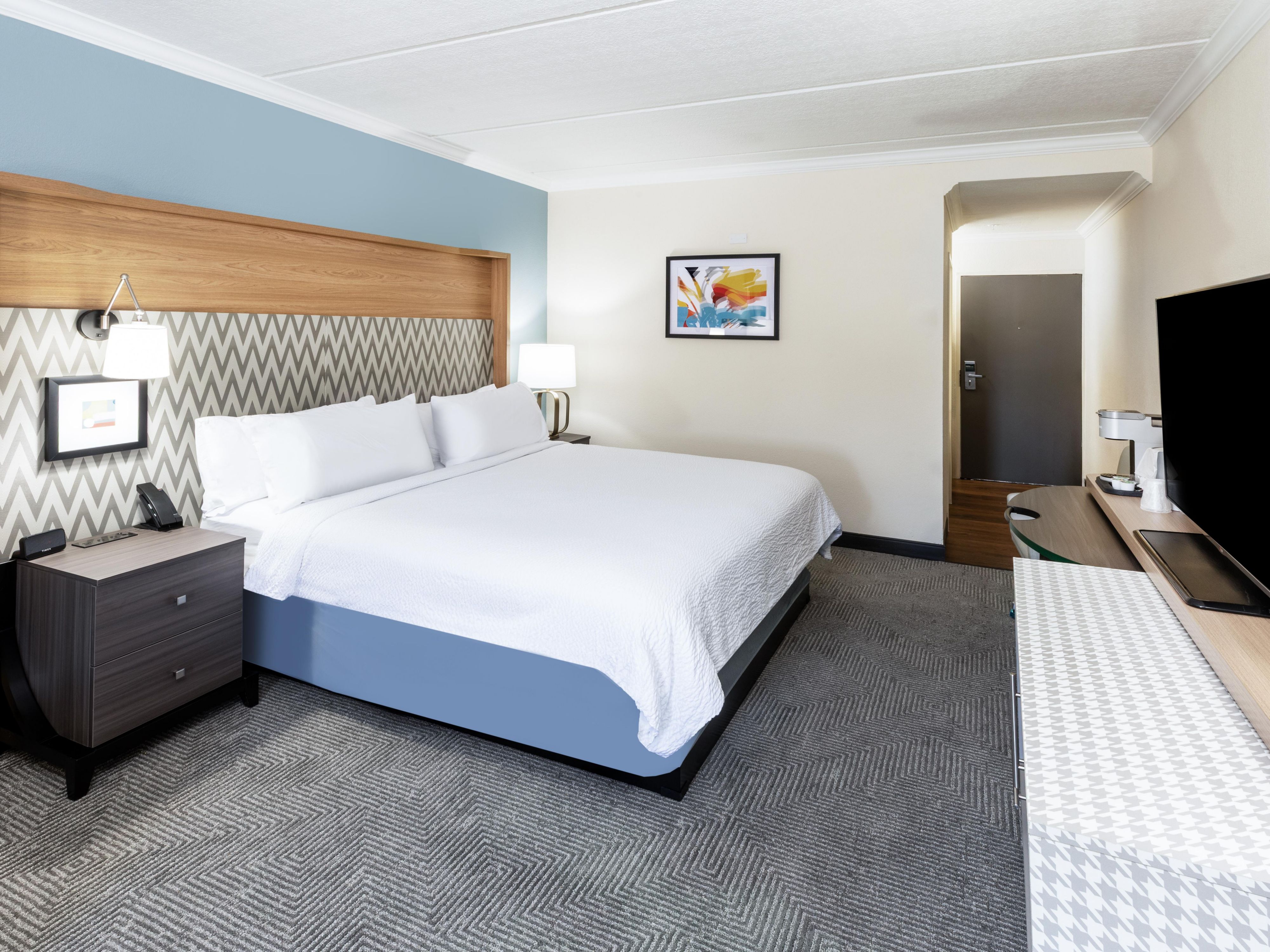 Habitación con cama tamaño king