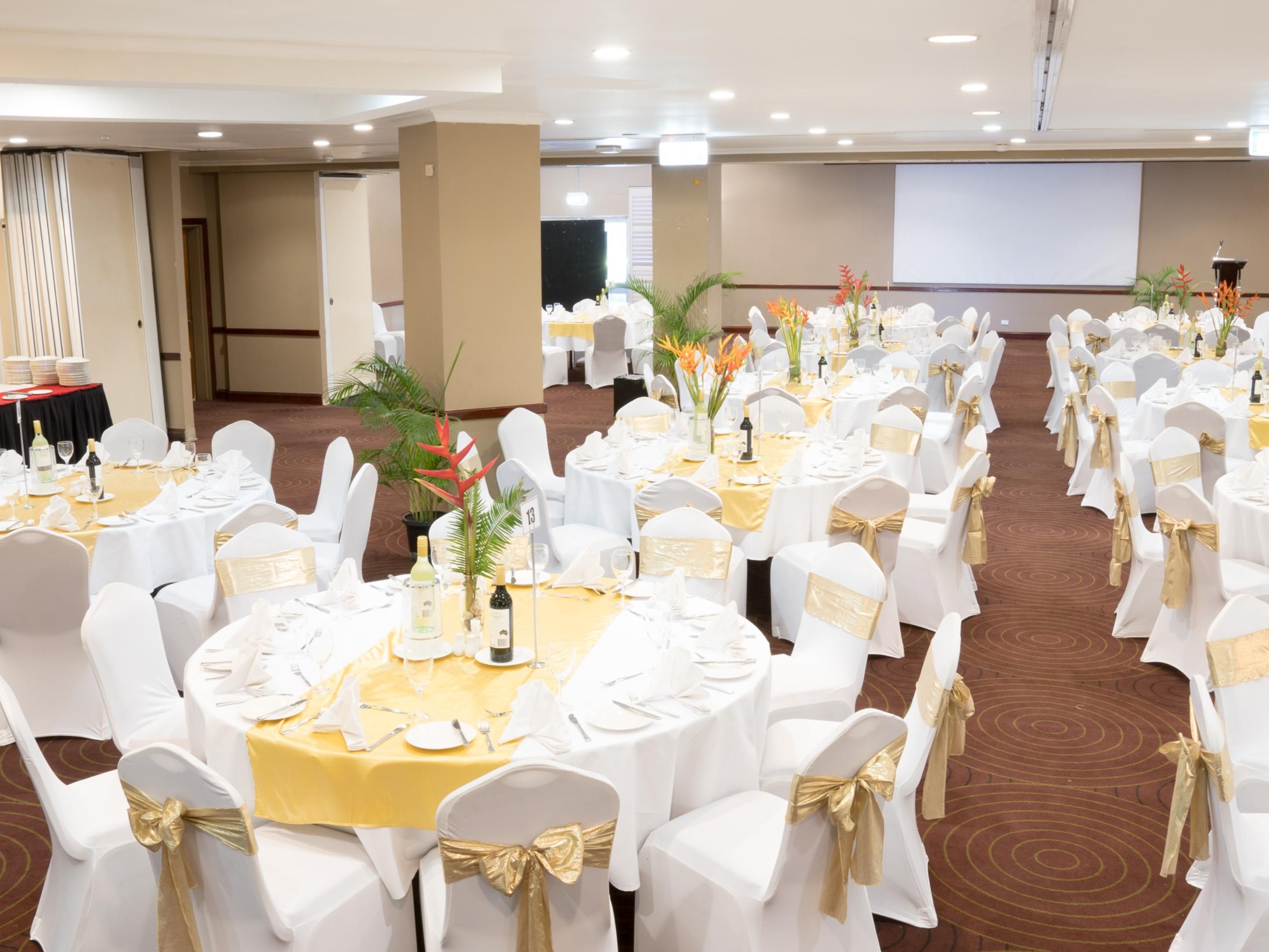 Whether you’re planning a small meeting, conference, training seminar, corporate launch, cocktail party or team-building event, our conference and events team will make sure it’s a success.

For bookings or further package details, get in touch with our Conference and Events Manager at email anna.naime@ihg.com or call +675 3032261.