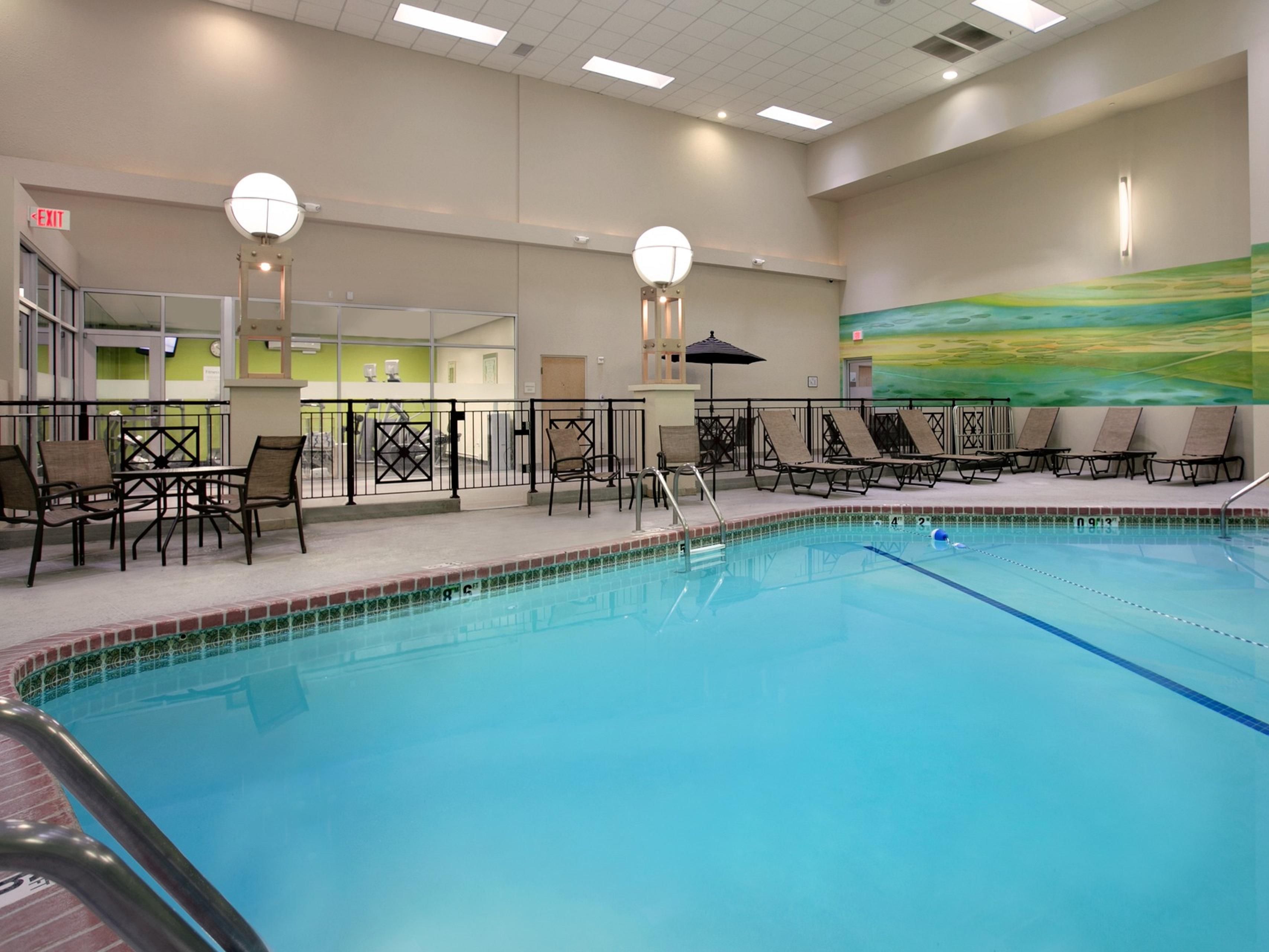 Relax With A Float In Our Soothing Saltwater Swimming Pool