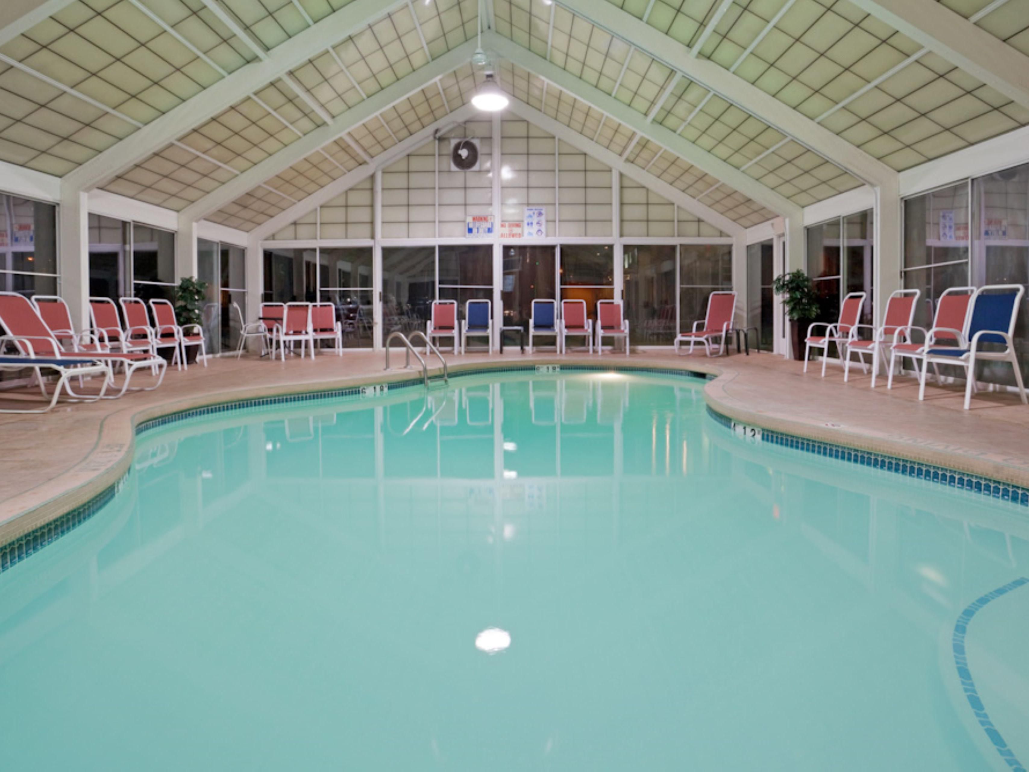 During your stay with us, enjoy our indoor heated pool.