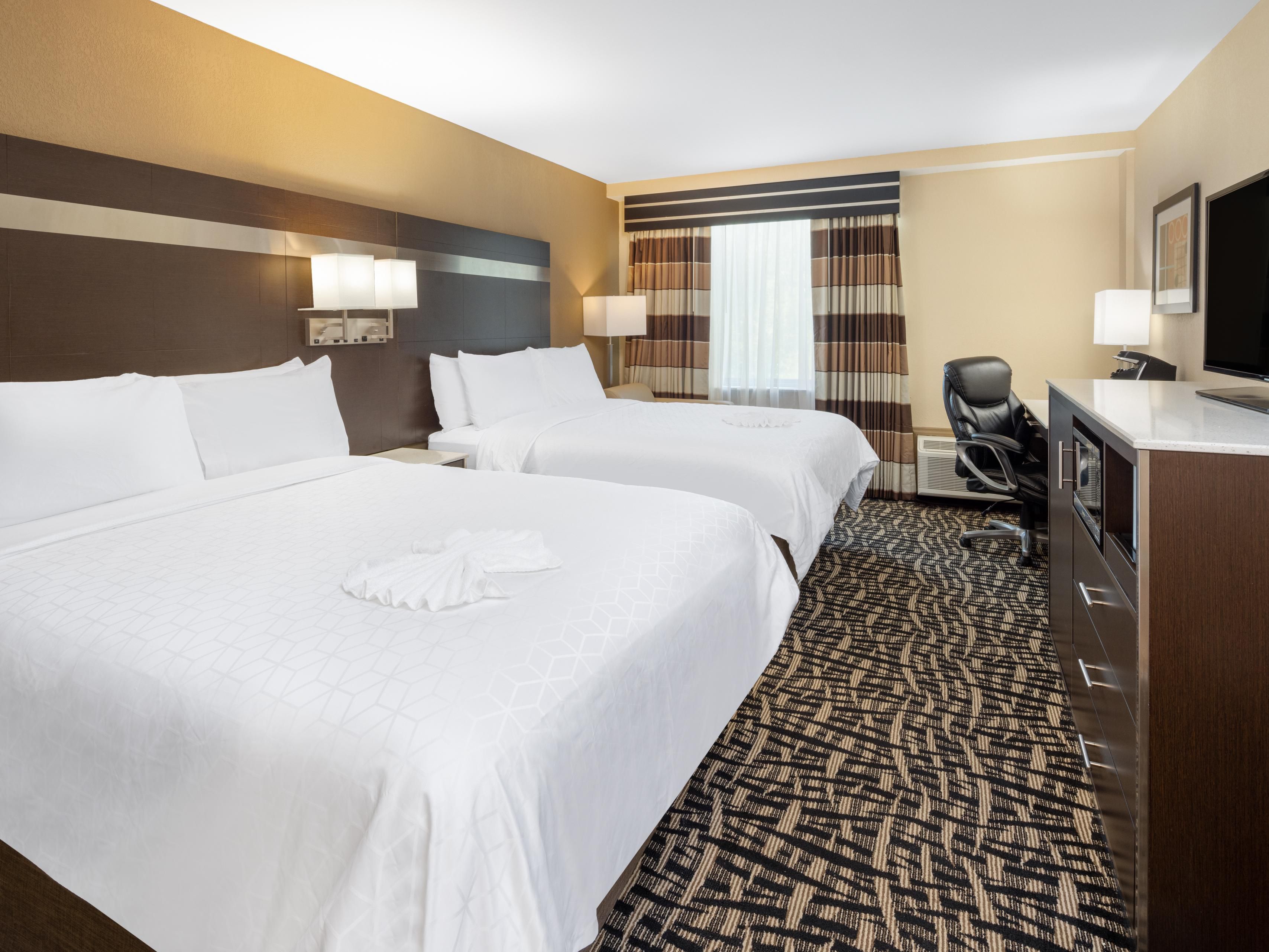 For extra space, book our two queen beds.
