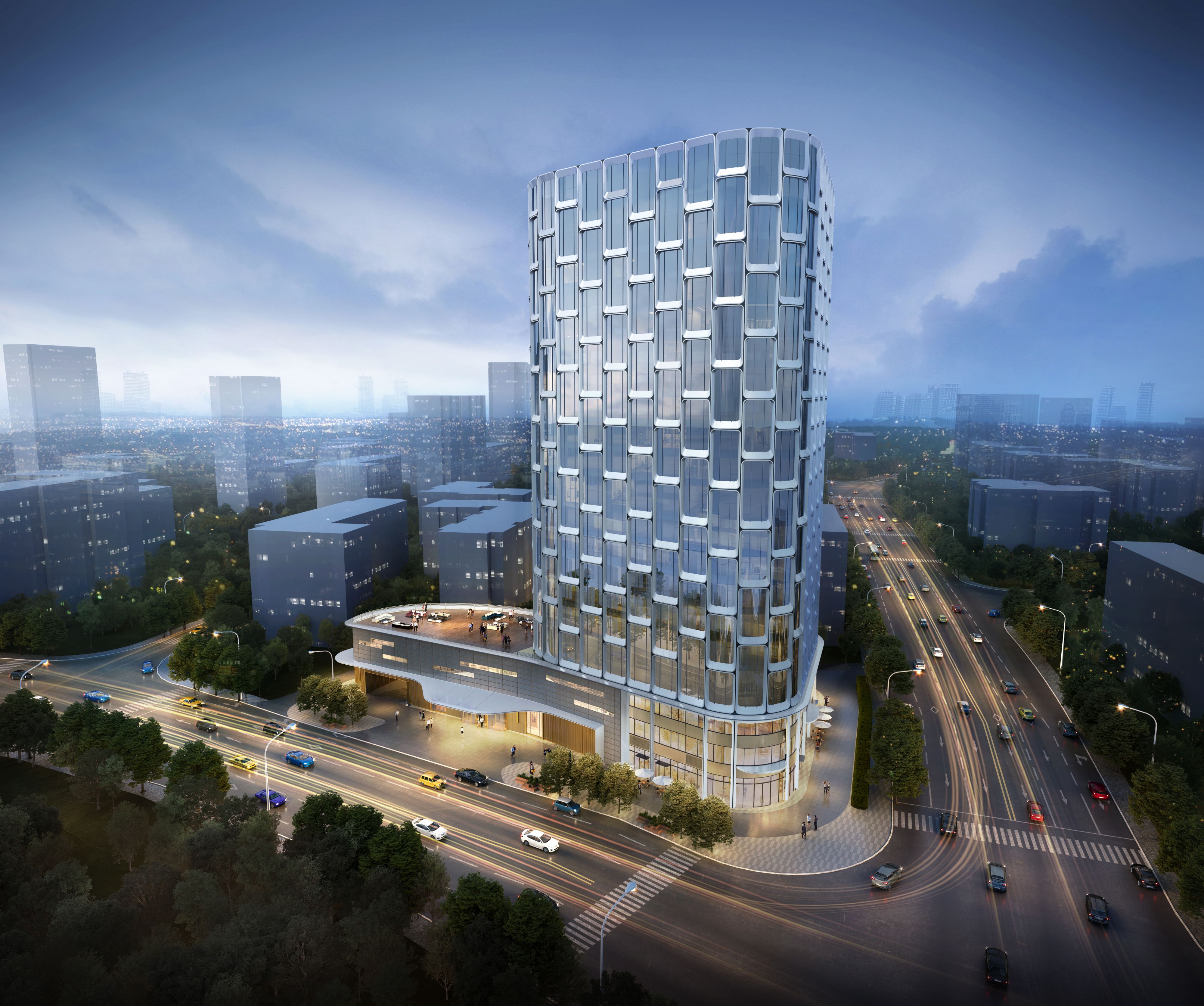 青岛中央商务区假日酒店