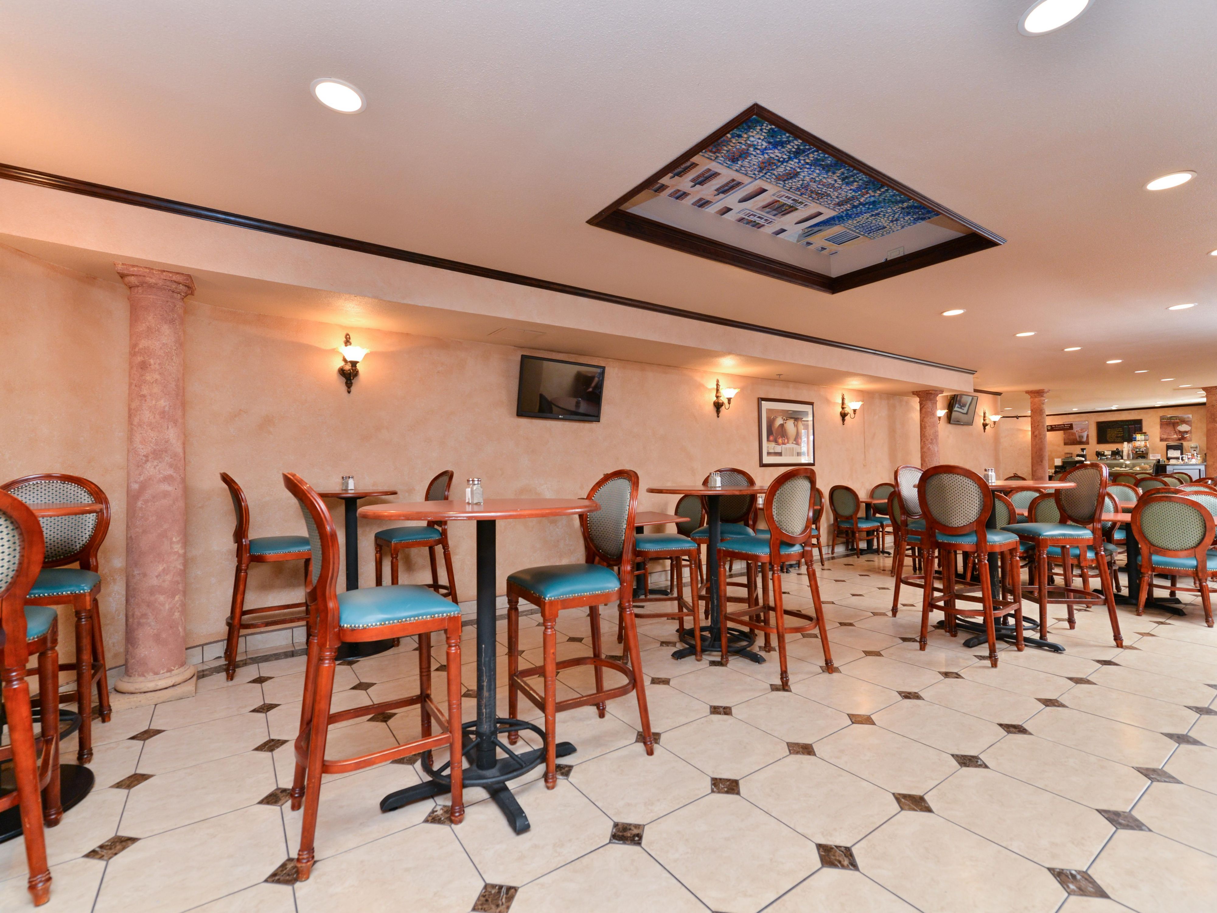 Daily Happy Hour between 5pm and 7pm. Enjoy $2 off draft beer, house wine and discounted local-favorite menu.
