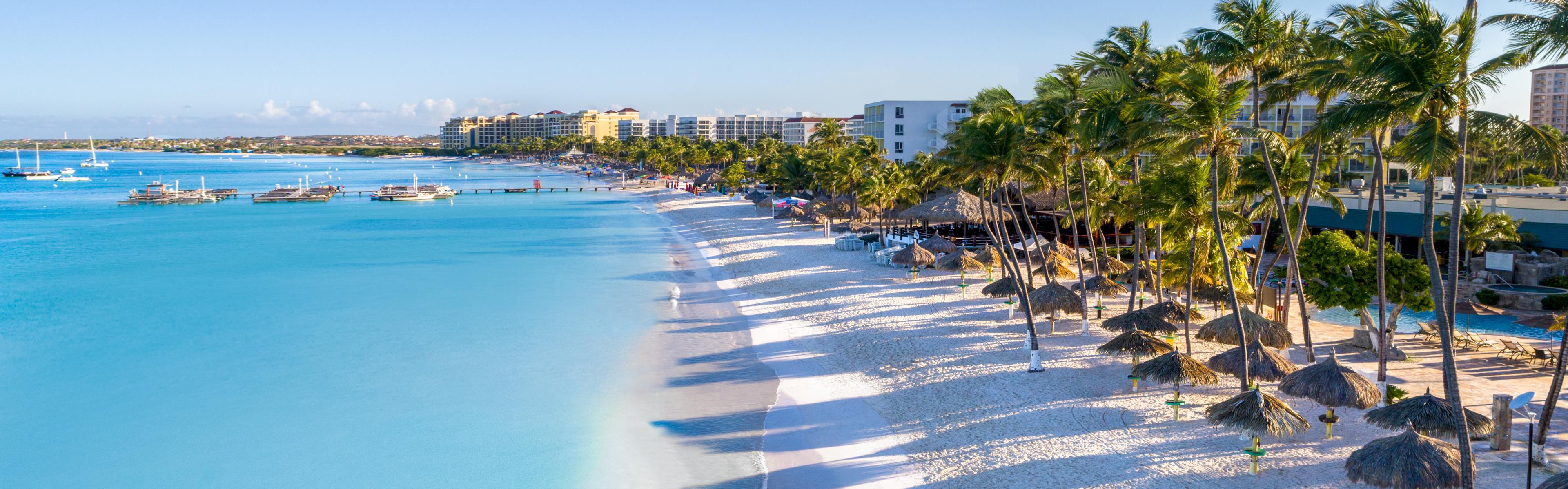 Beachfront Palm Beach Aruba Hotels Holiday Inn Resort Aruba Beach Resort Casino Hotel