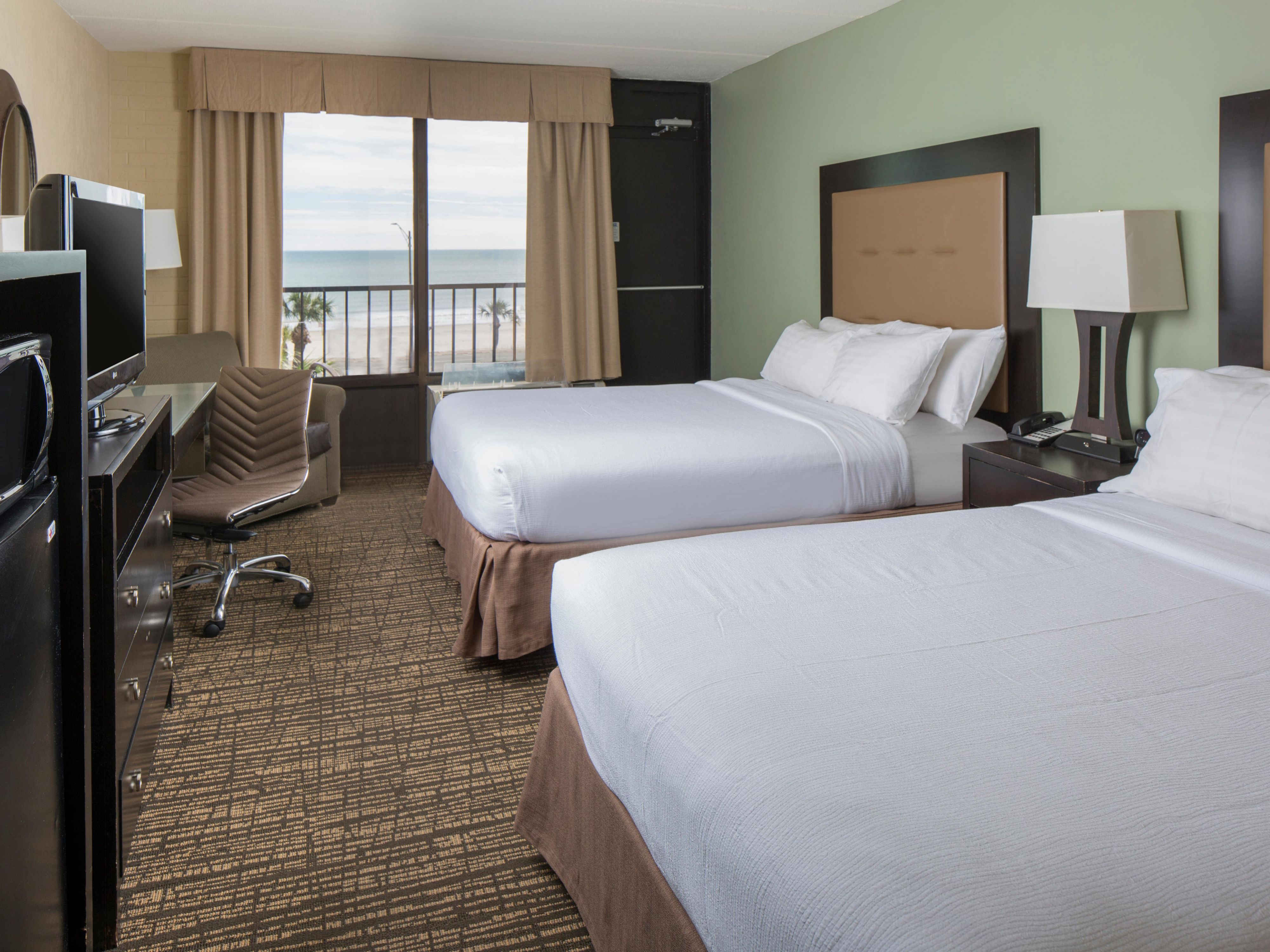 We offer communication kits with visual alarms and notification devices and tub modifications are among the many accommodations available upon request, ensuring each of our guests enjoys all of the best our property has to offer.