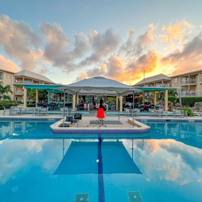 Live music poolside each week