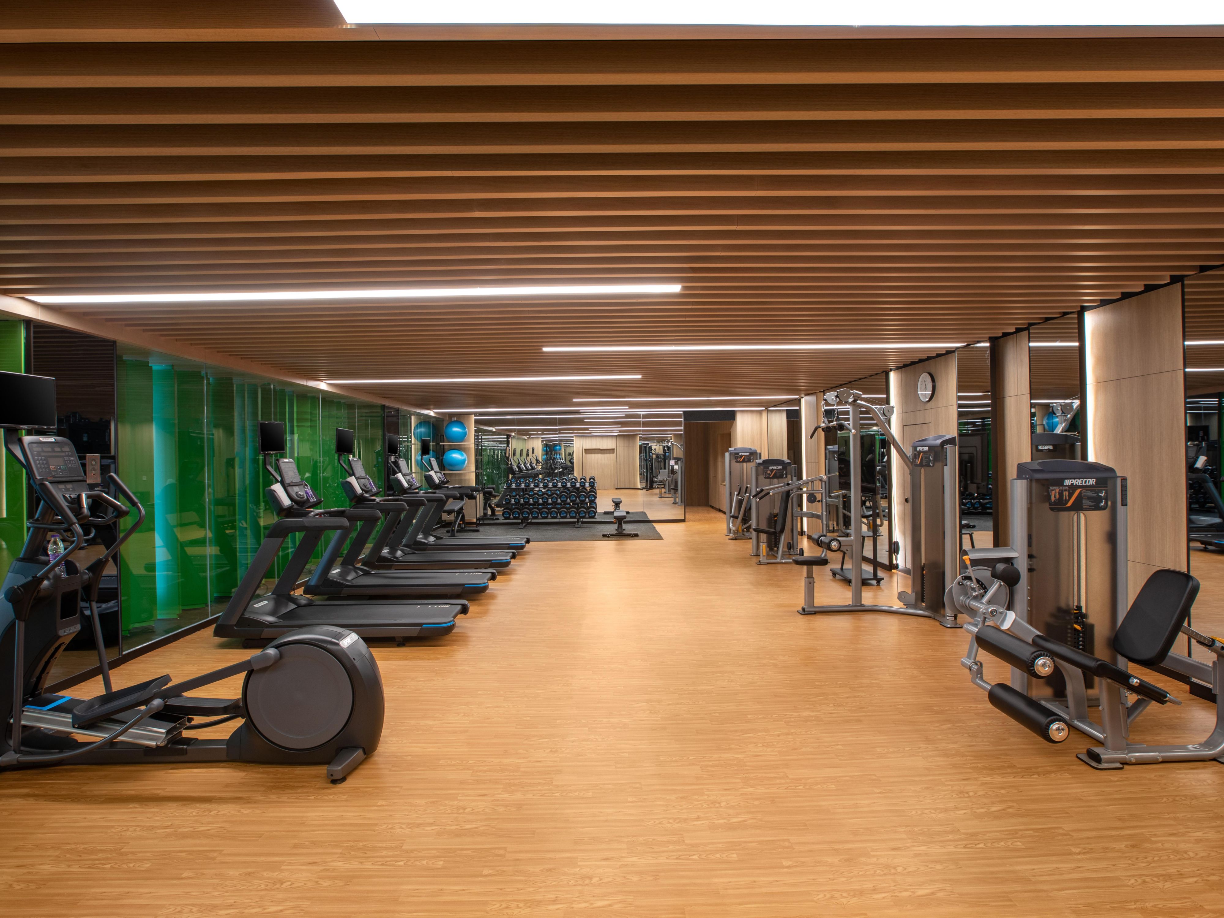 Fitness Center is equipped with international professional fitness equipment. Includes cardio and strength training equipment for the pursuit of physical and mental health of tourists to bring a high quality holiday experience.