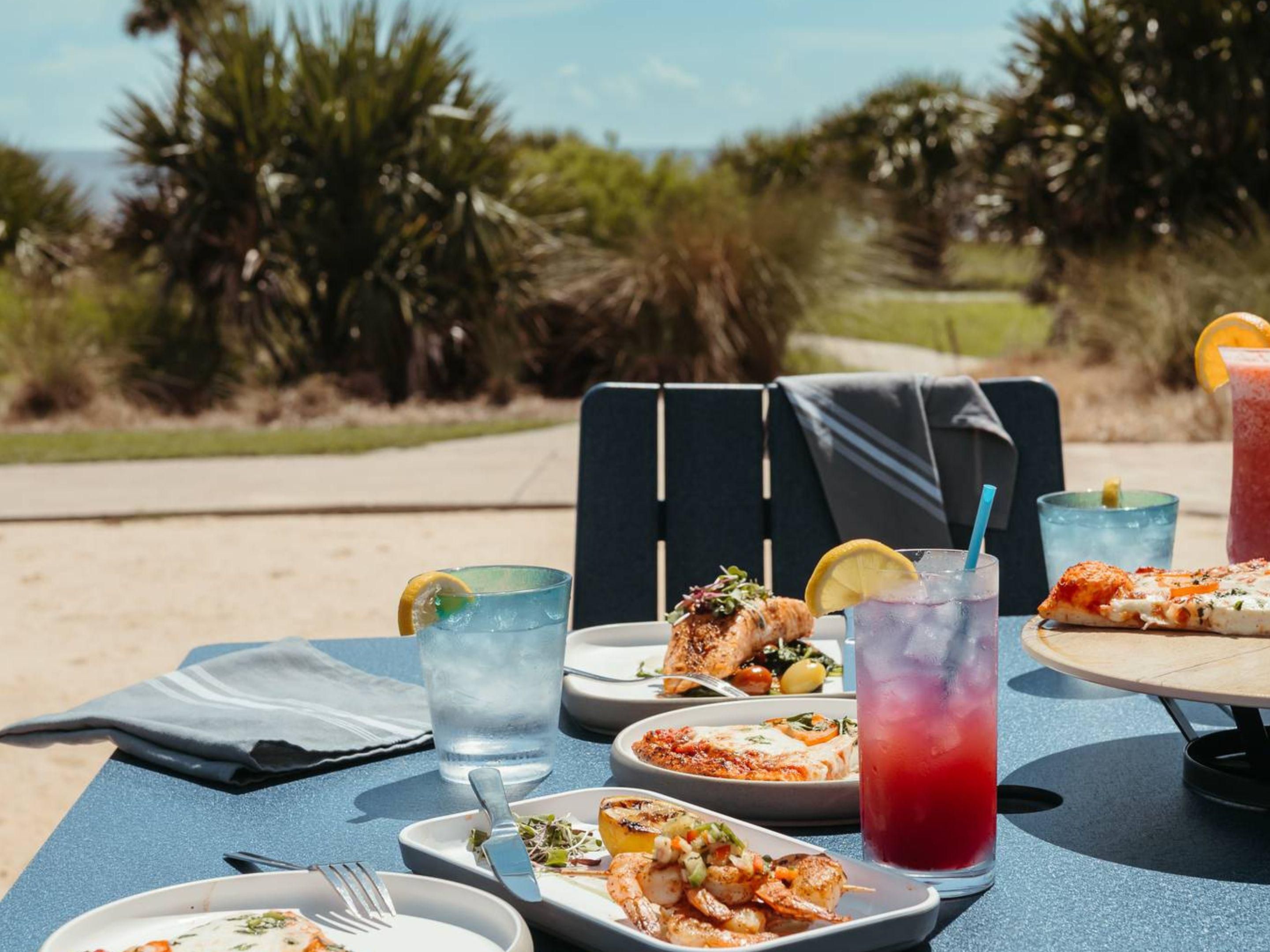 Join us at 24 Coastal Grill for delicious weekly specials! Enjoy Margarita Mondays, Taco Tuesdays, and Locals Thursdays, plus our All Day Happy Hour on Sundays. Indulge in great food and fun from 11 AM to 9 PM. Don’t miss out on the best flavors and vibes by the coast!