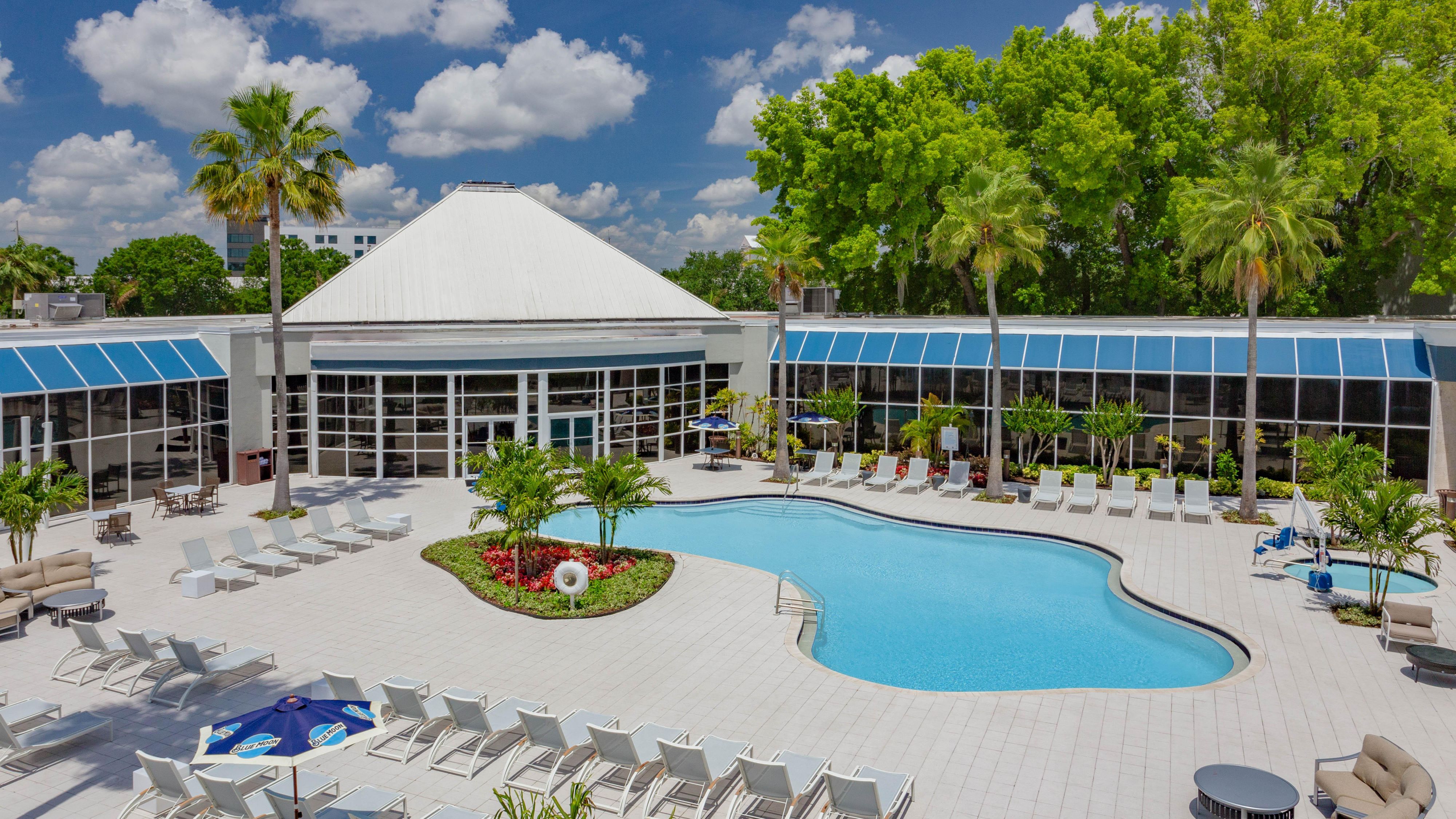 Resort-style pool