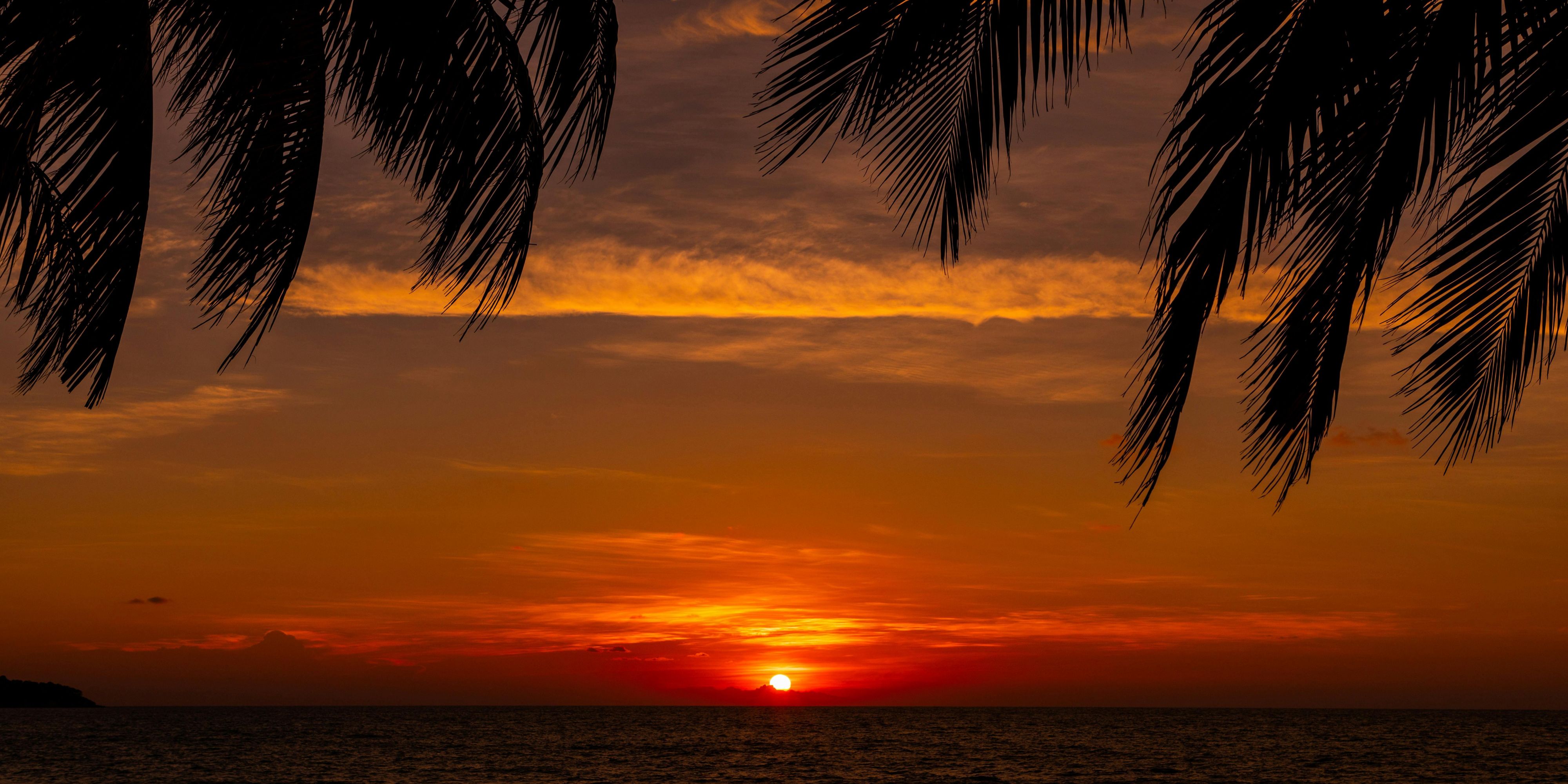 Nathon Beach Sunset Koh Samui