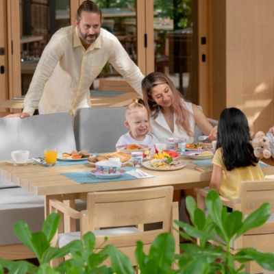 Family Breakfast Time