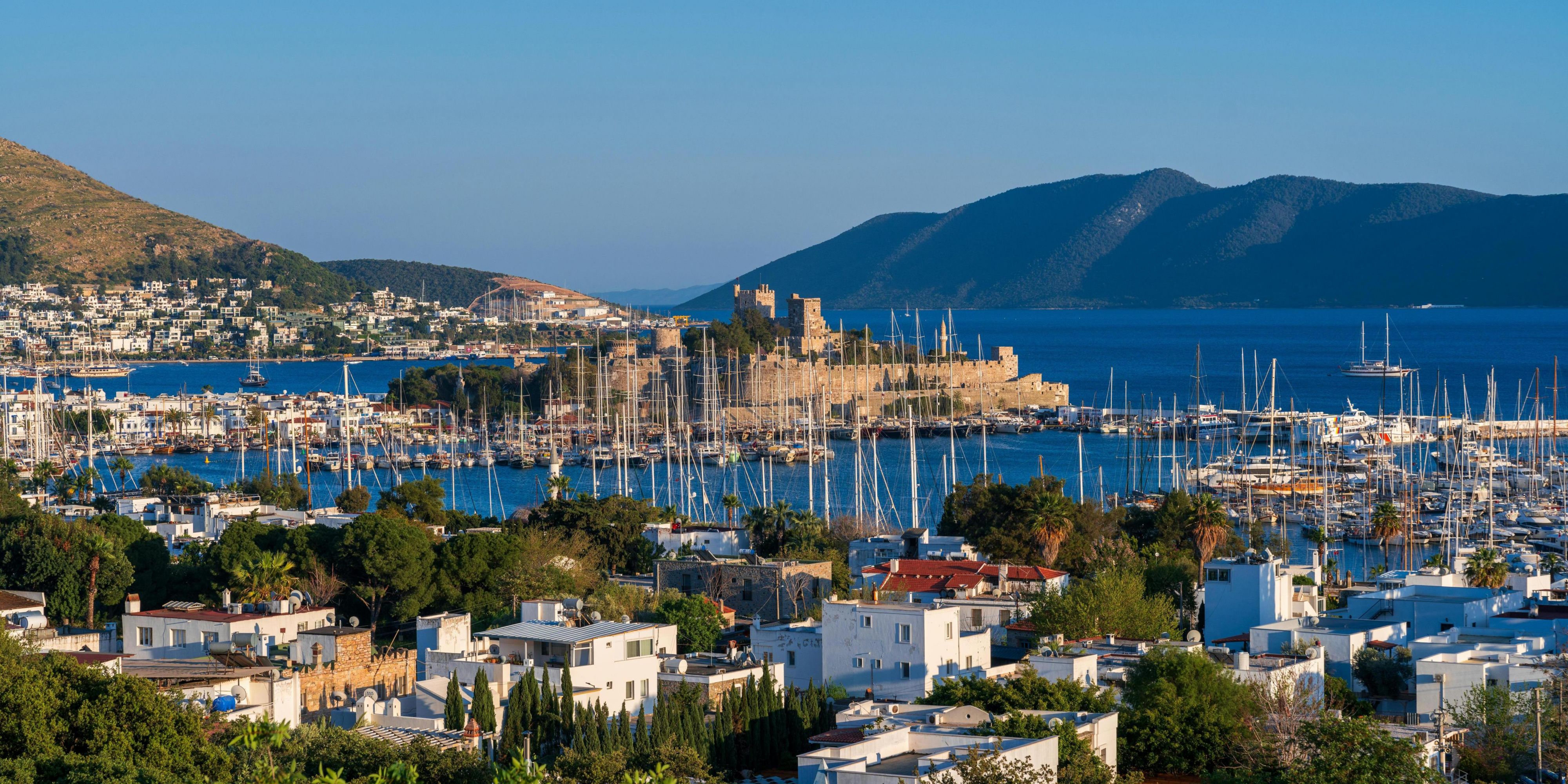 A symbol of Bodrum’s history with panoramic sea views