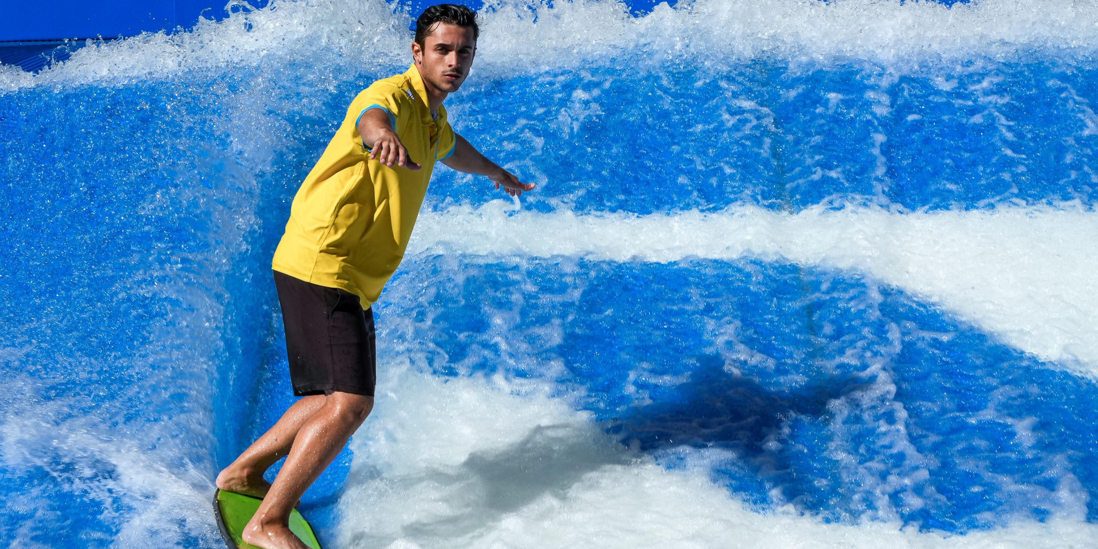 Catch a wave on our all-new FlowRider