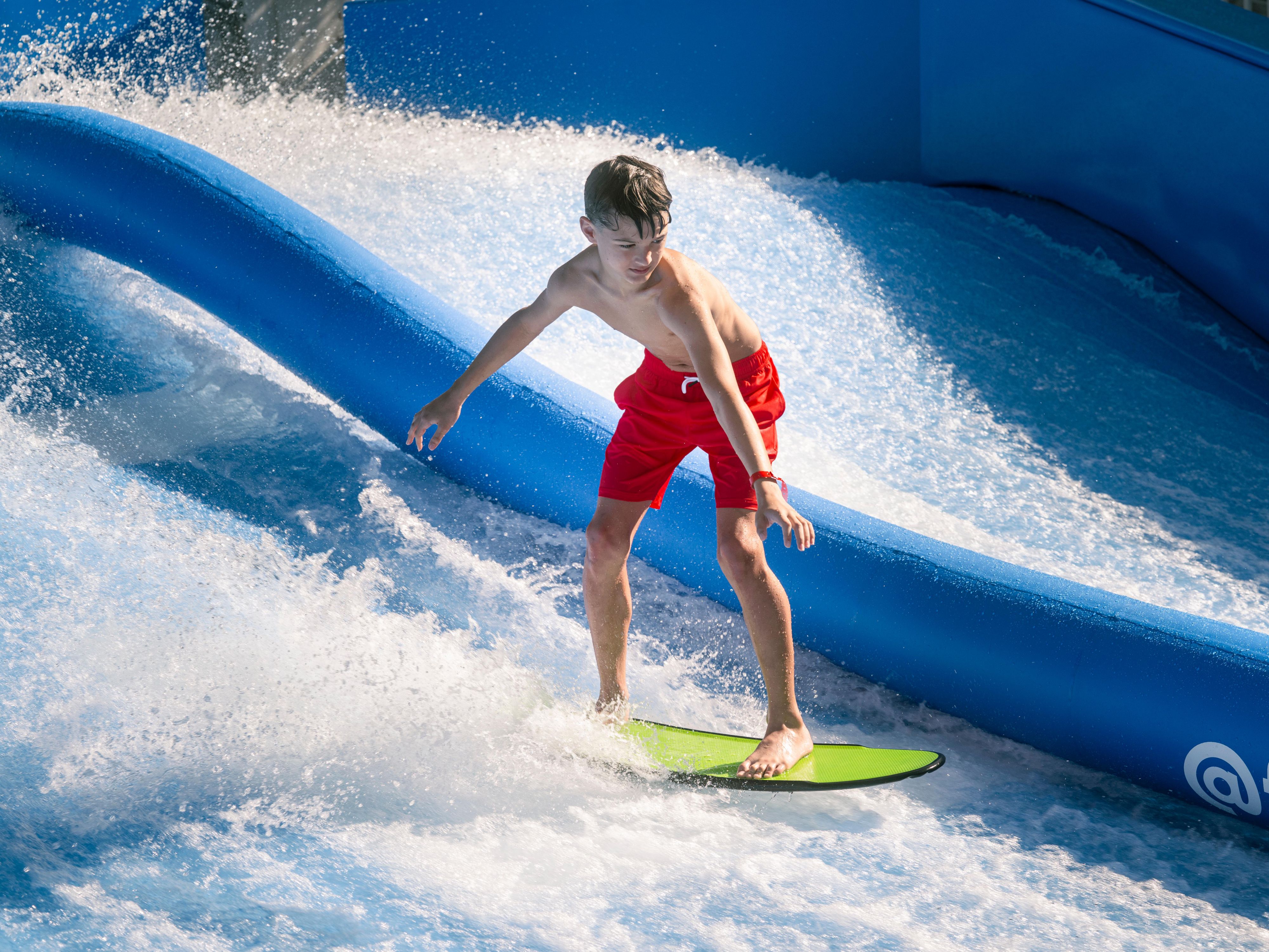 Guest on FlowRider