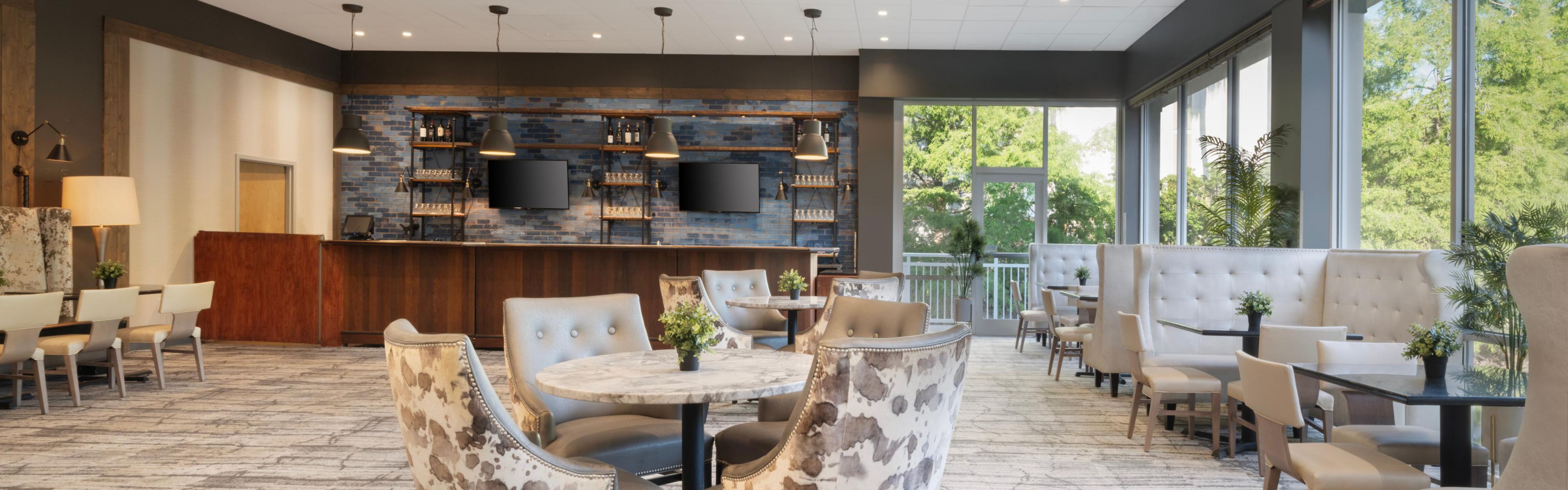 Dining space at hotel