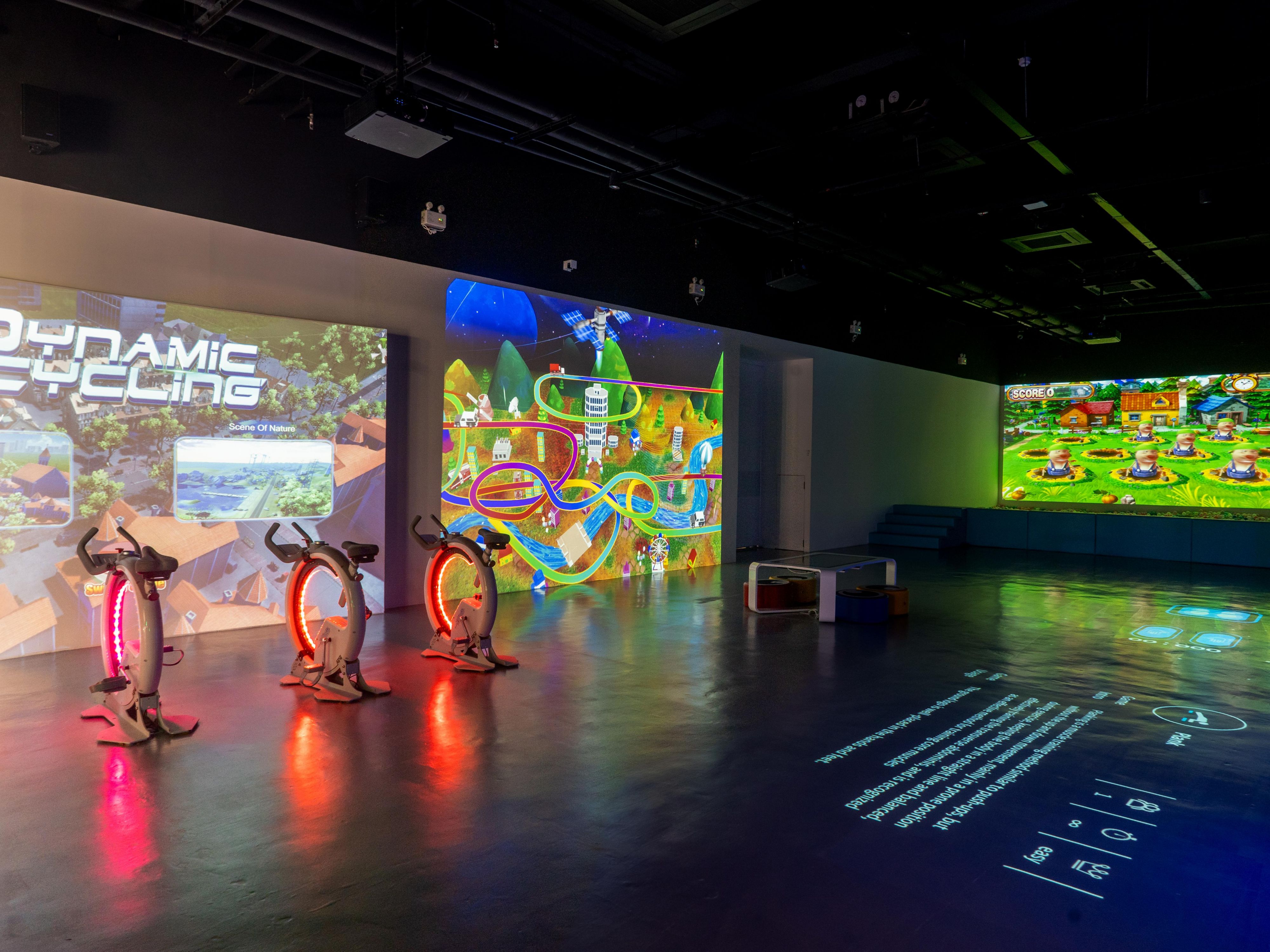 Welcome to FunLab, our all-new indoor digital playground at Holiday Inn Resort Phuket, where play, movement and imagination come together. With 100+ interactive games, enjoy motion-based play, giant screens, cycling adventures, projection games, and a colourful digital ball pit designed to delight young guests.