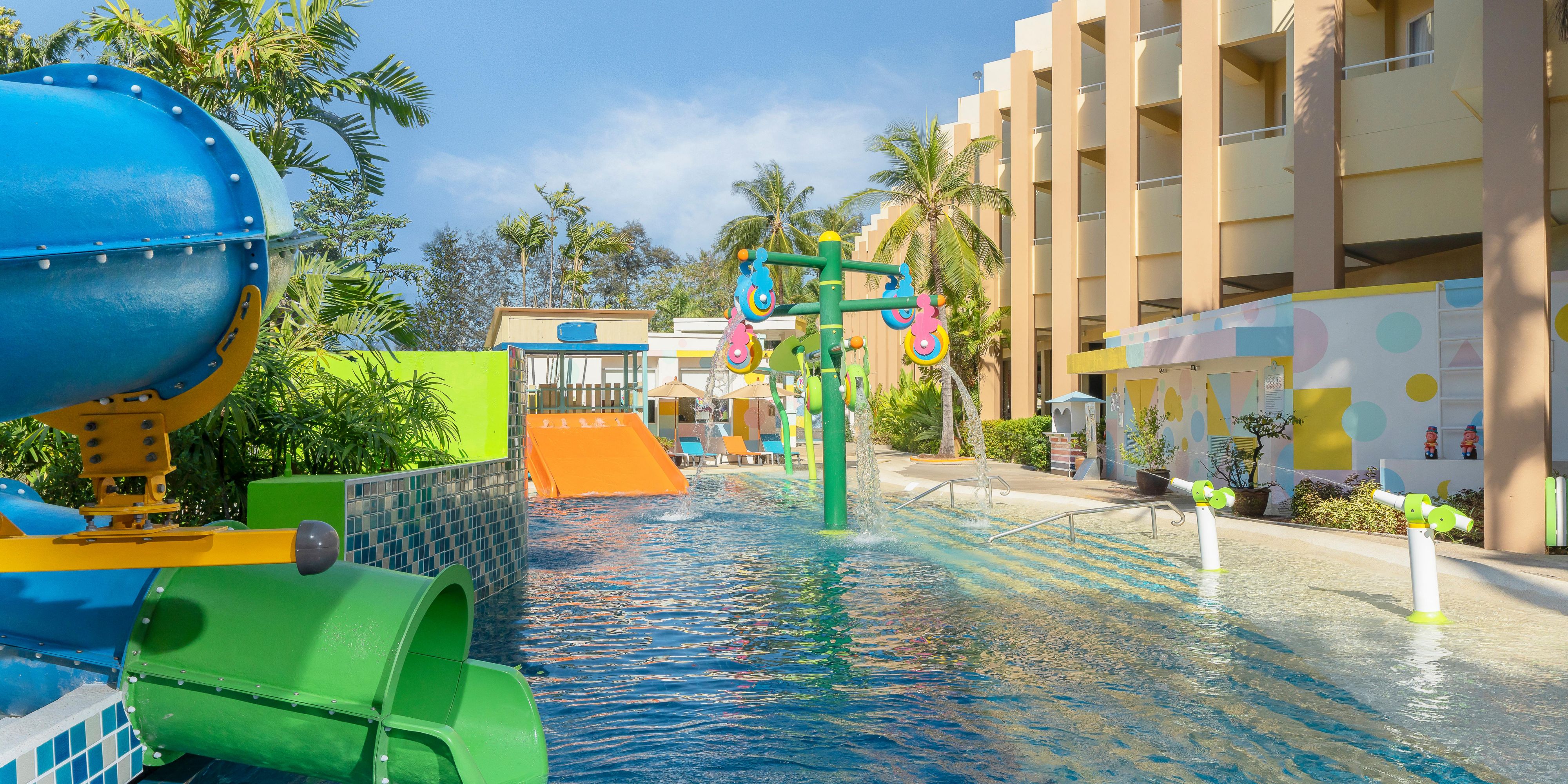 Make a splash at our new kids pool adventure zone