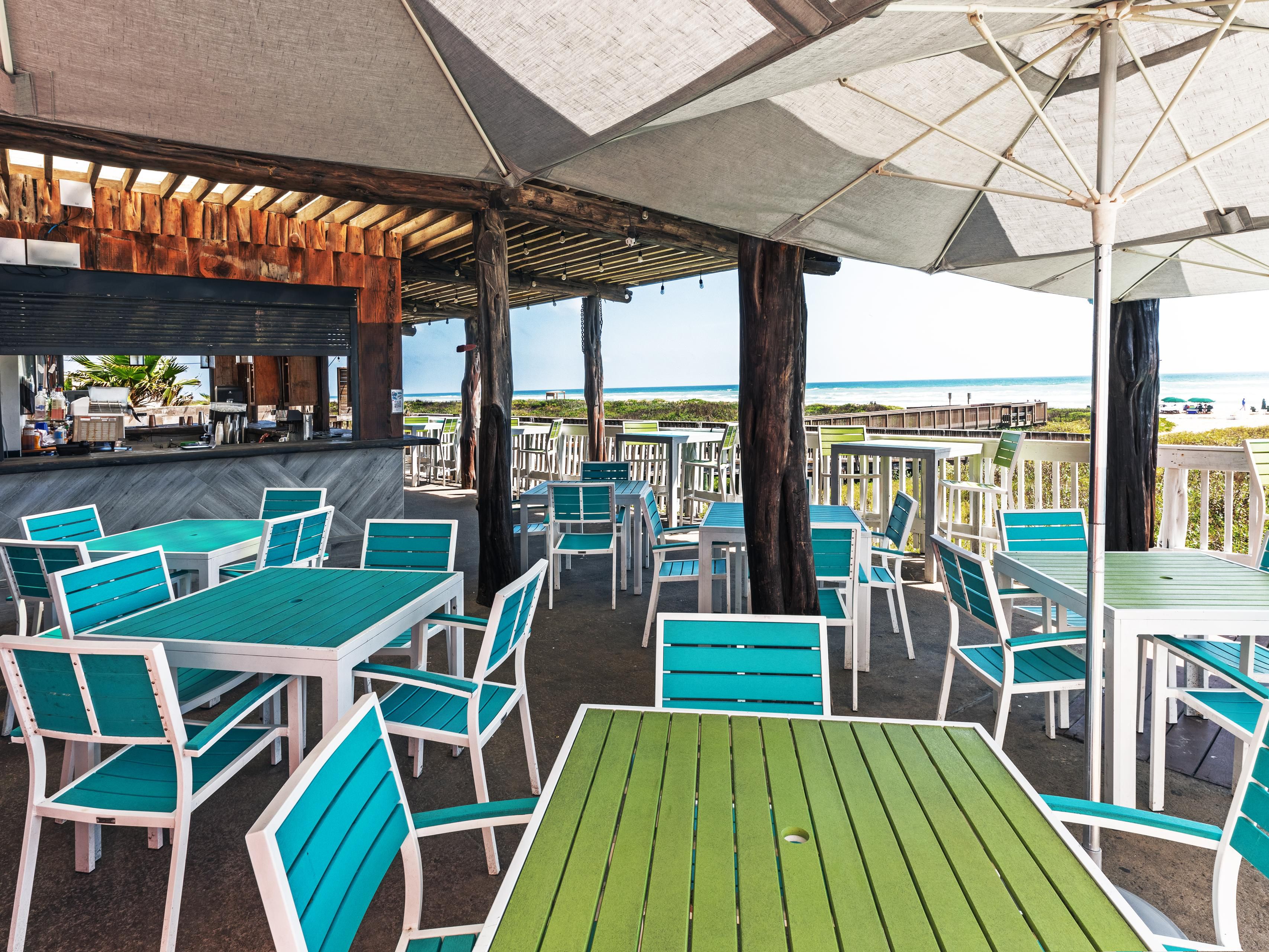 Join us at Seaside Bar Grill open daily 8am to 11pm