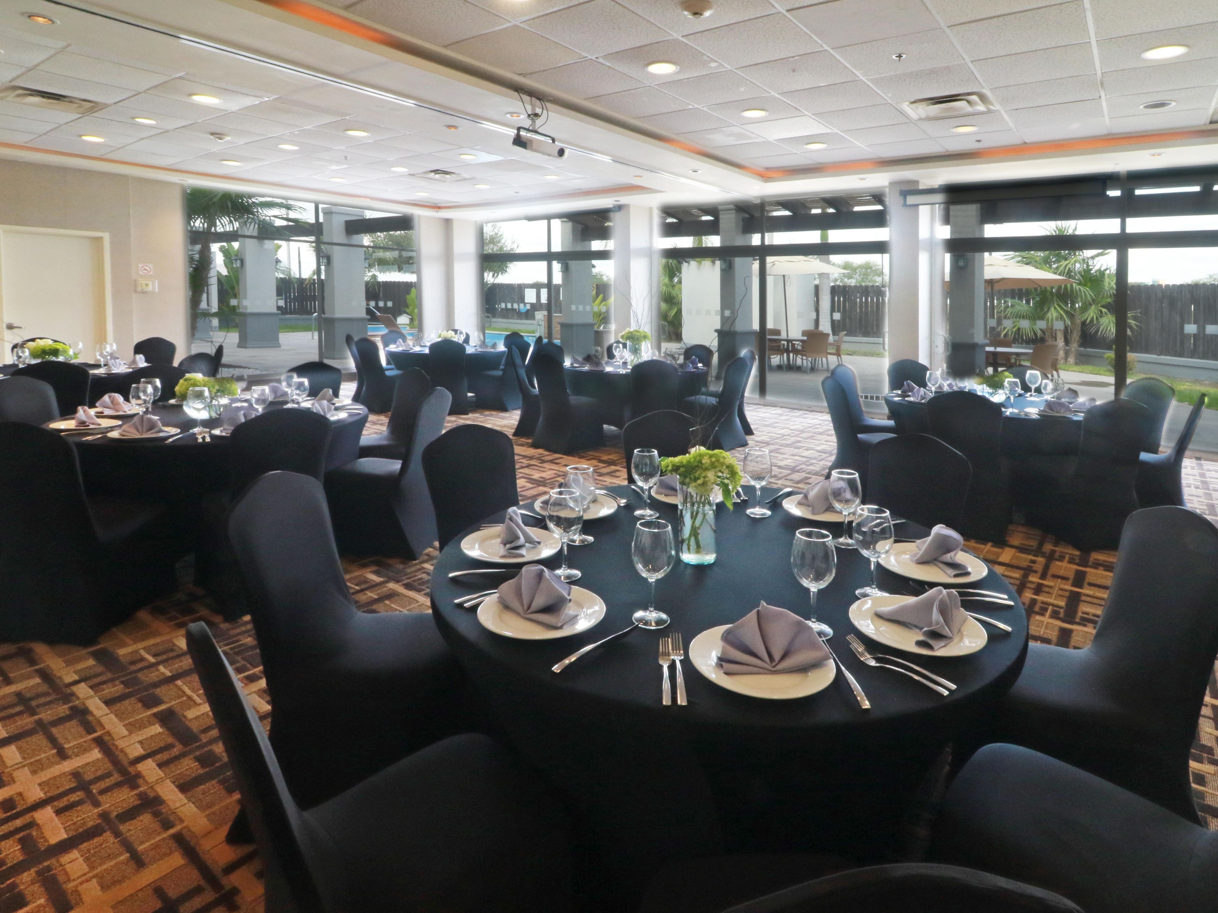 Our Spaces for Social Events have capacity for up to 100 people