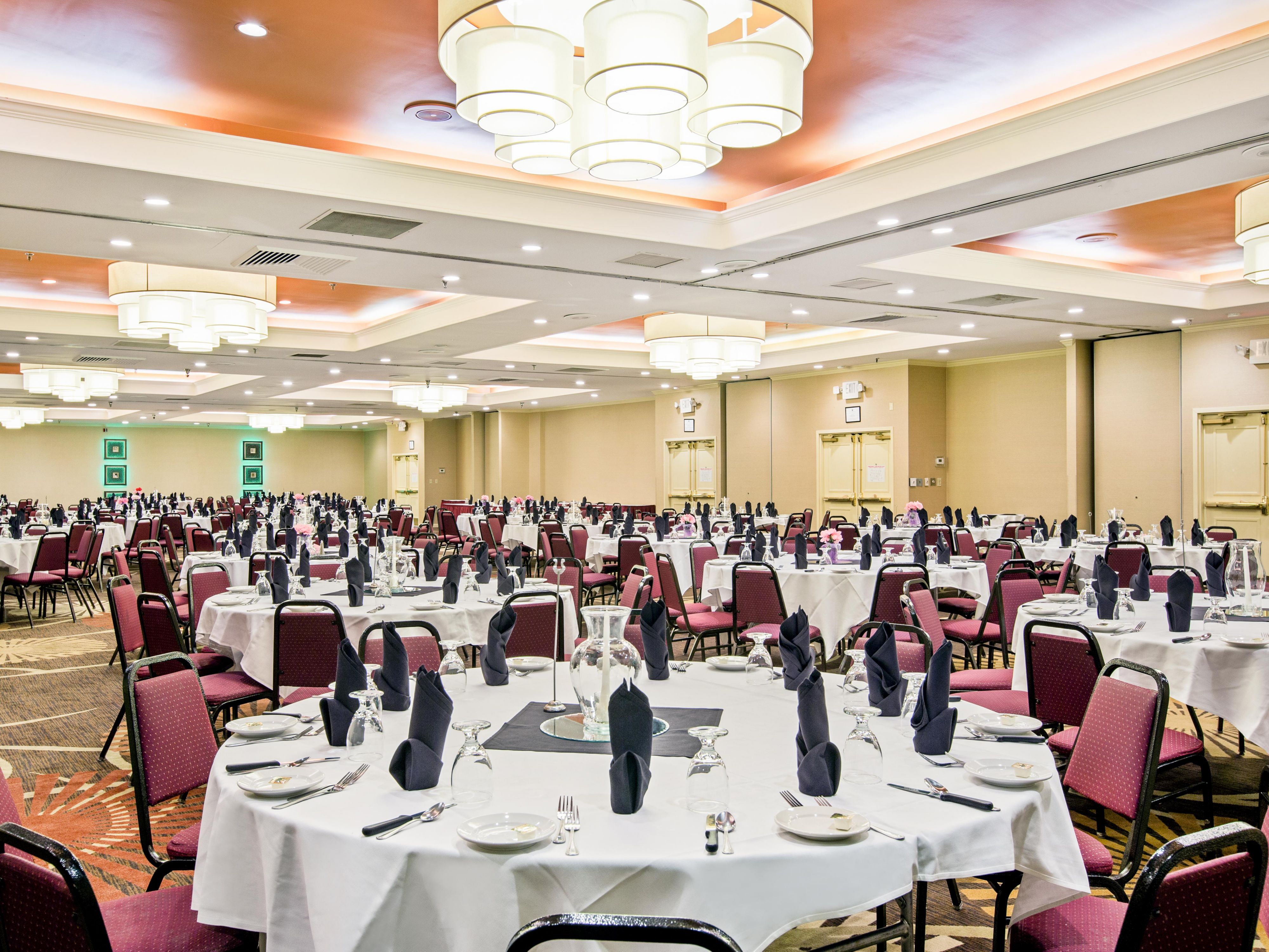 Start your forever with that special someone with us. Our beautiful ballroom & catering services will make your perfect day unforgettable. We have a variety of wedding packages available. We are conveniently located nearby Silver Hearth Lodge & other popular venues and ensure that your guests will have everything they need.