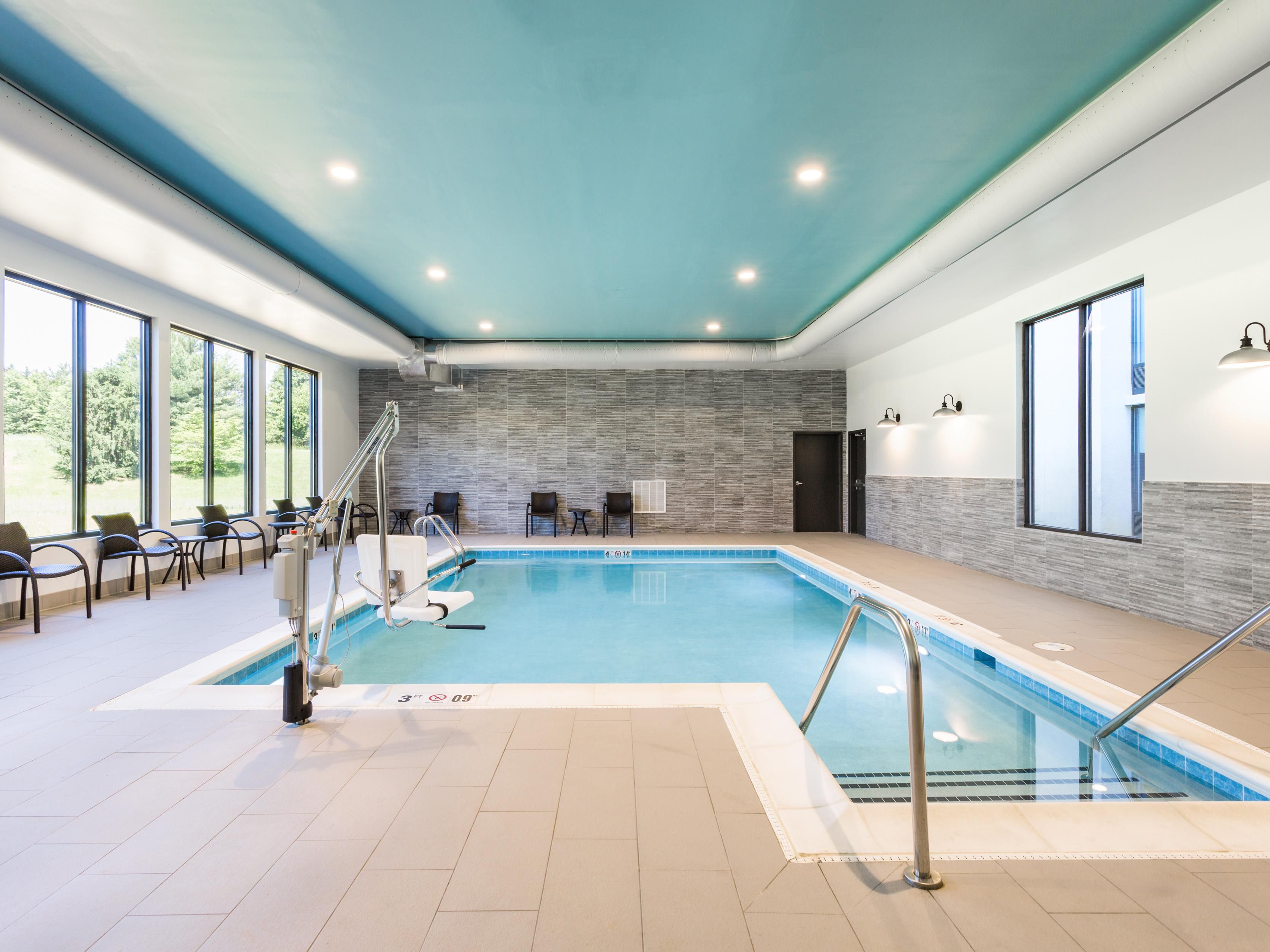 After a hard day at the office or field, join us at the pool for some refreshing me time!