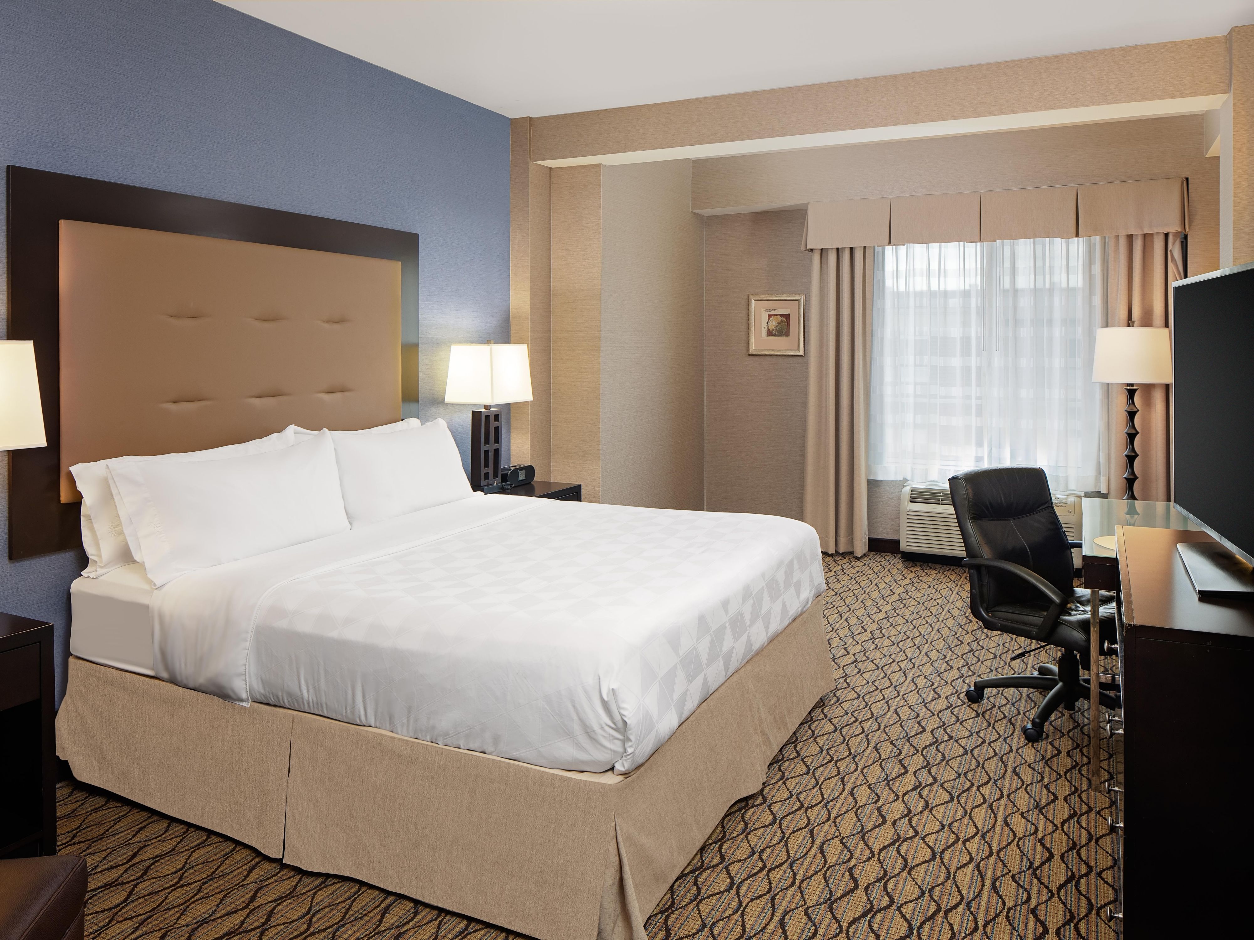 All Of Our Rooms Feature A Microwave, Mini Fridge, And Keurig