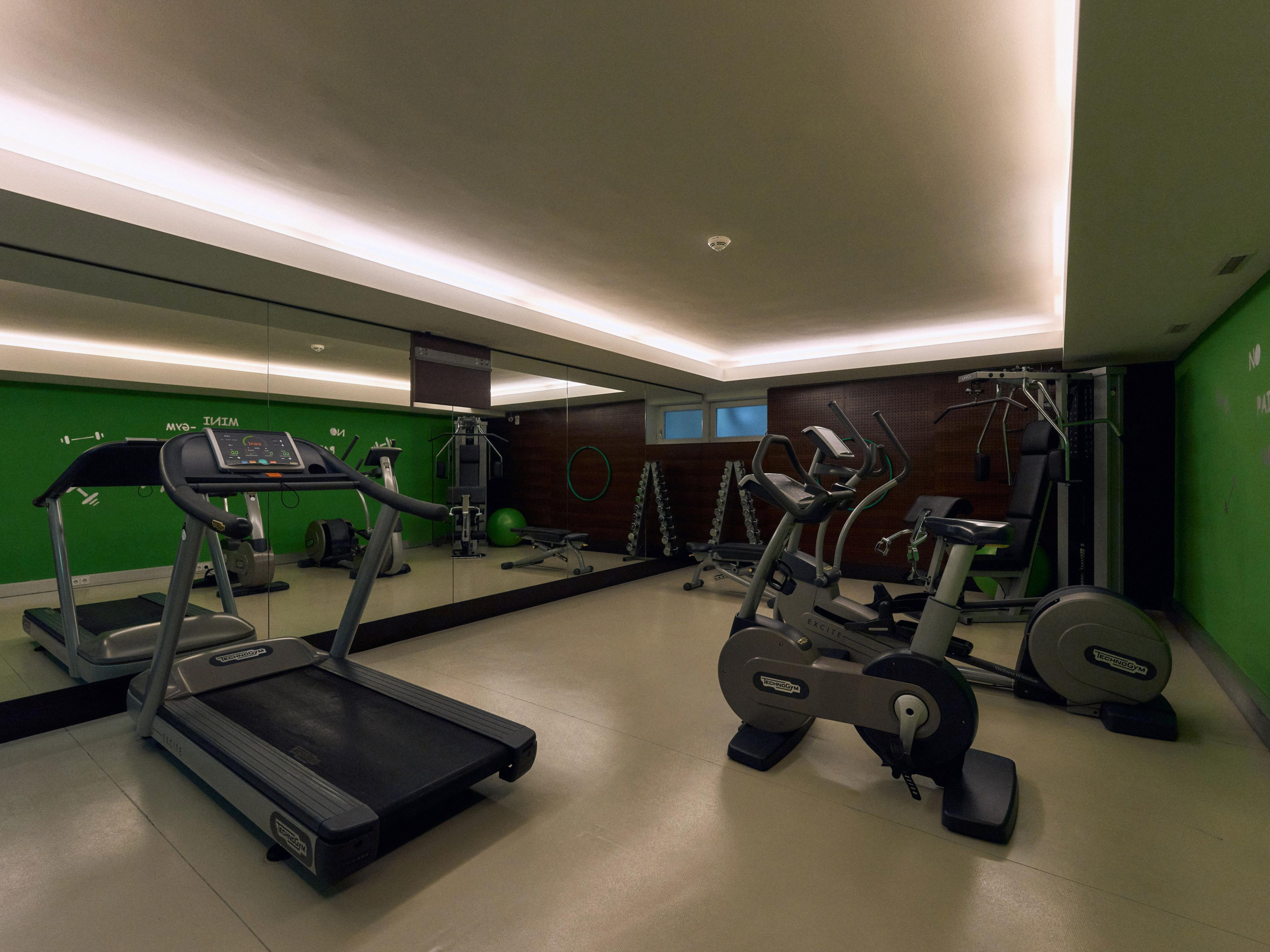 Get some new power at the Mini Gym.