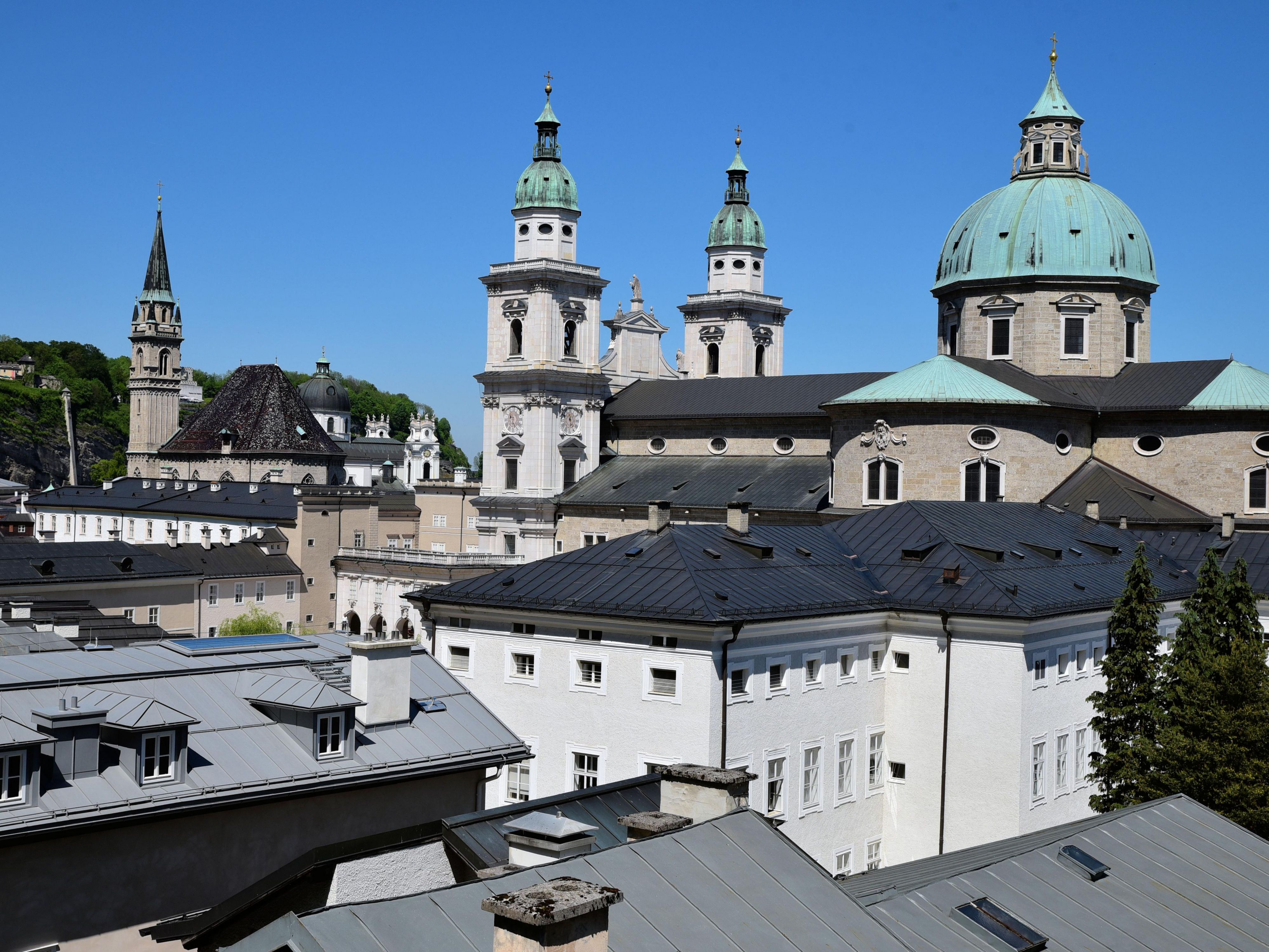 Der barocke Salzburger Dom.