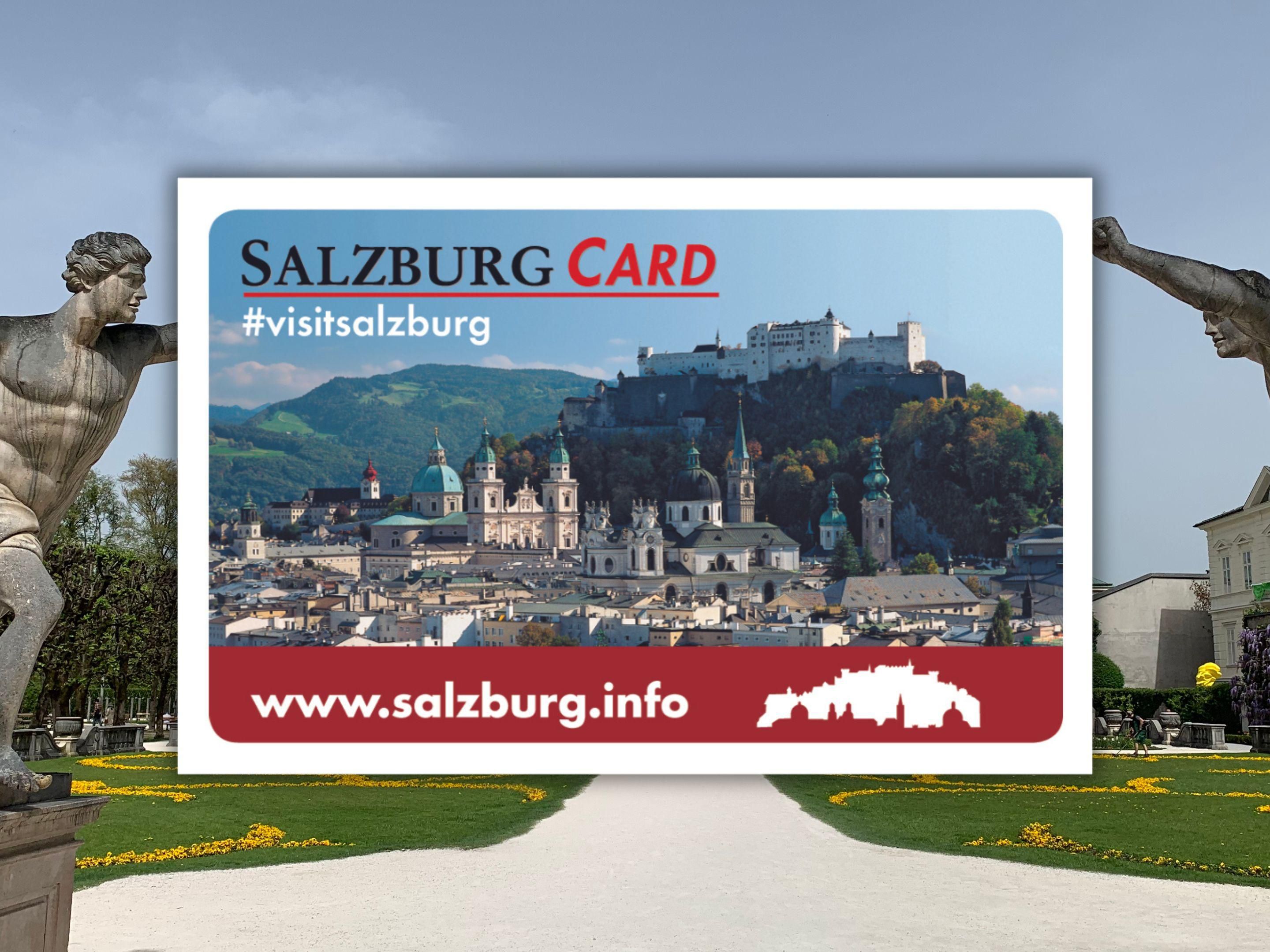 Dive into Salburgs sights and enjoy great benefits with the Salzburg Card: -one-time FREE admission to all city tourist attractions and museums -free travel on public transportation (except s-railways/S-Bahn) -attractive discounts on cultural events and concerts -additional discounts at many excursion destinations -in some cases, express entrance