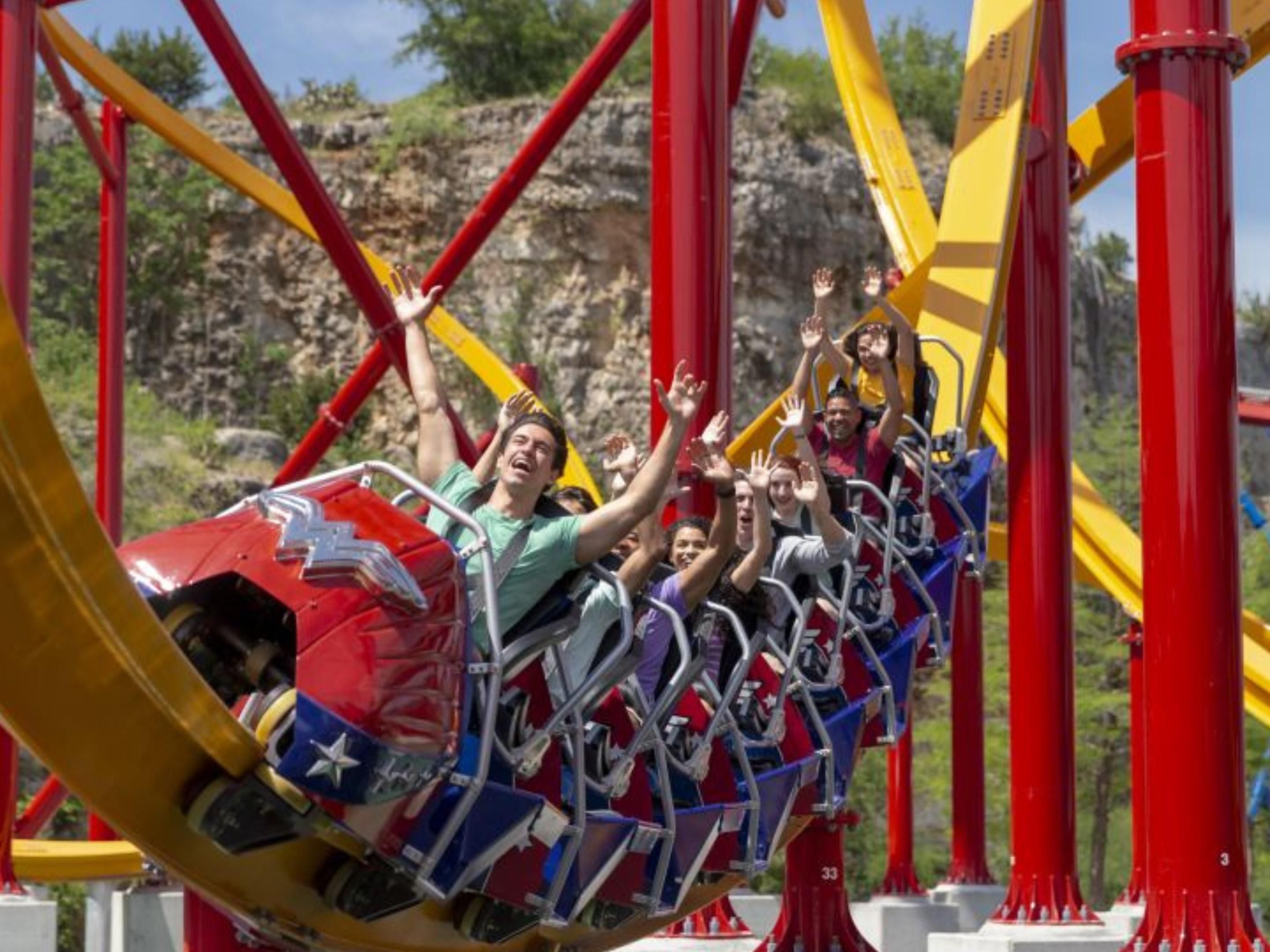 Celebrate the magic of the season at Six Flags Fiesta Texas' Holiday in the Park! Guests of the Holiday Inn San Antonio SeaWorld can enjoy dazzling light displays, festive shows, and holiday-themed rides just a short drive away. After a day filled with holiday cheer, return to your cozy hotel for a perfect winter getaway!