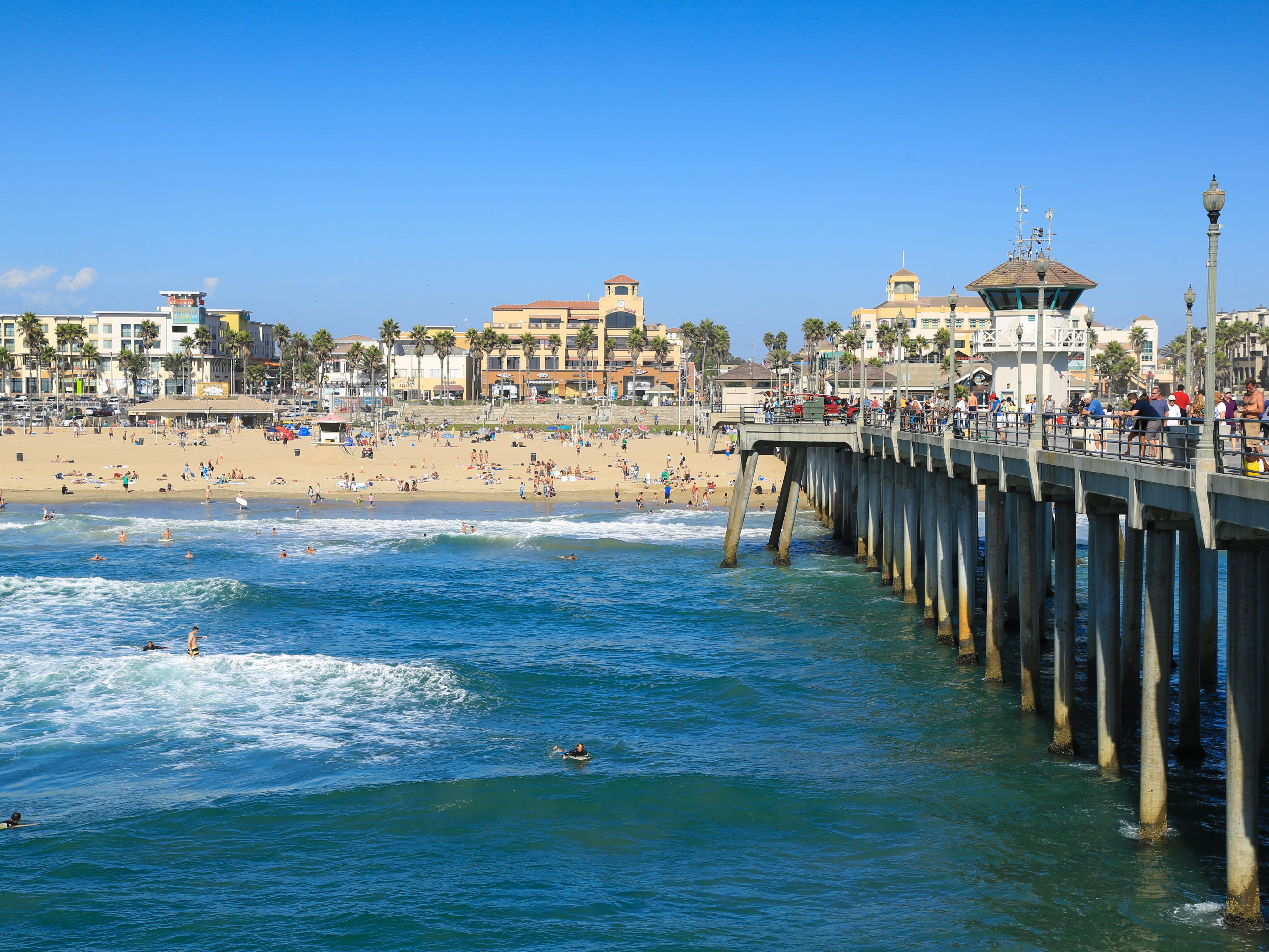 Our picturesque local beaches of Newport Beach and Huntington Beach are open for outdoor recreation. Enjoy swimming, surfing, bike rides and walks along the beach. Take a  well deserved break to relax in our OC sunshine.