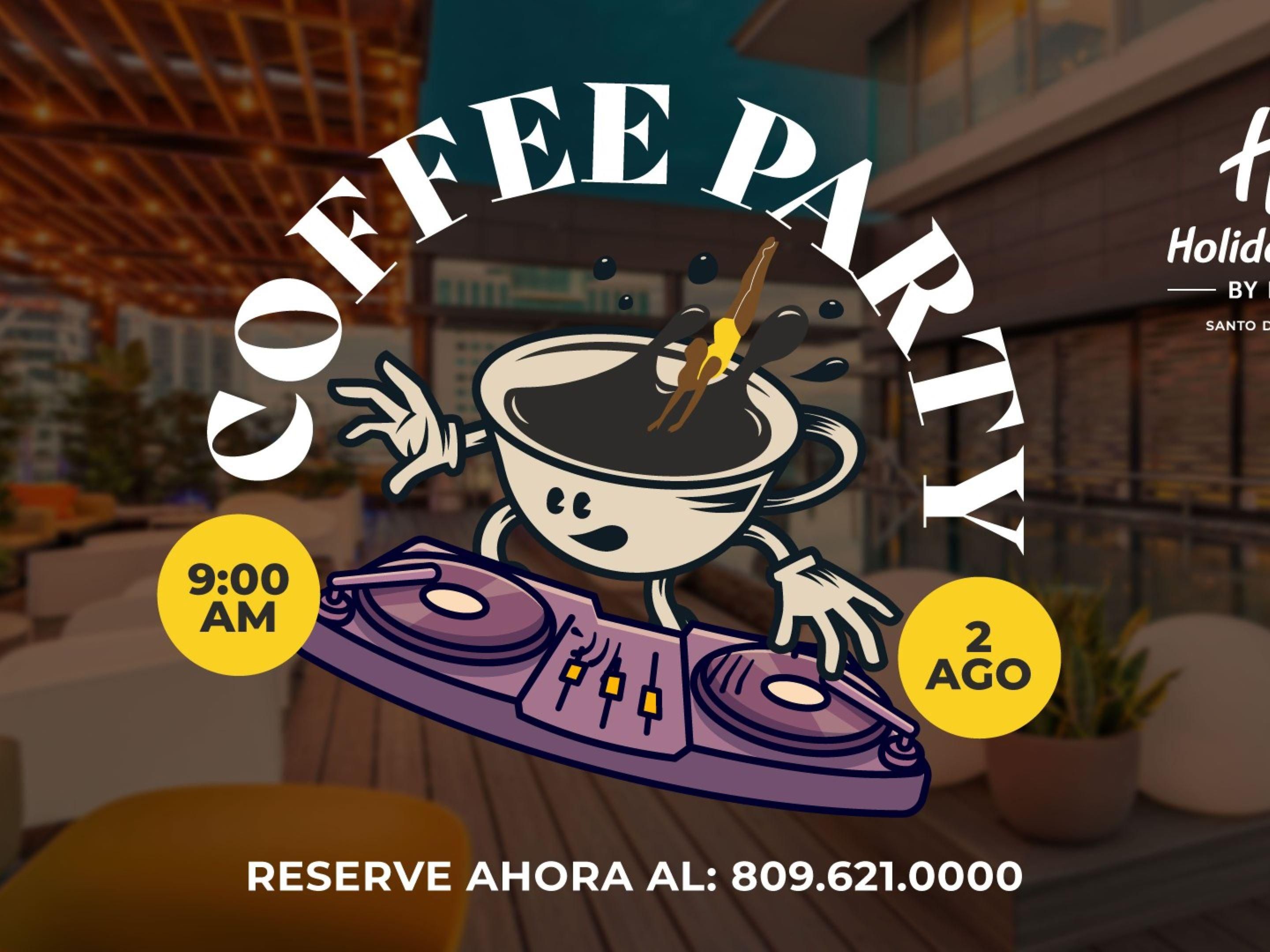 On August 2nd, starting at 9:00 AM, experience something different at our @856roof. Enjoy unlimited hot and cold coffee, live music with a DJ, and delicious snacks and desserts. Plus, a welcome cocktail and full access to the pool. Don’t miss this opportunity to relax and enjoy a unique atmosphere with spectacular views!