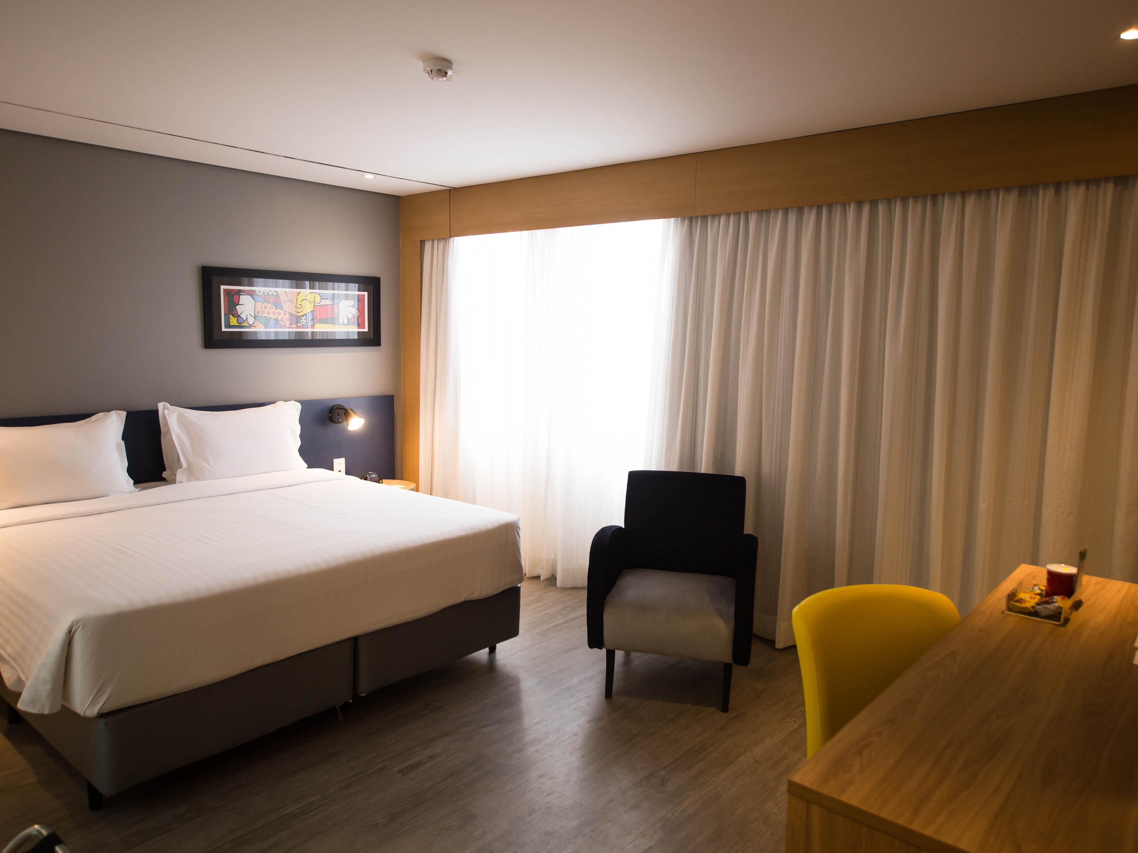Upgrade to a Deluxe Room for added space and amenities.