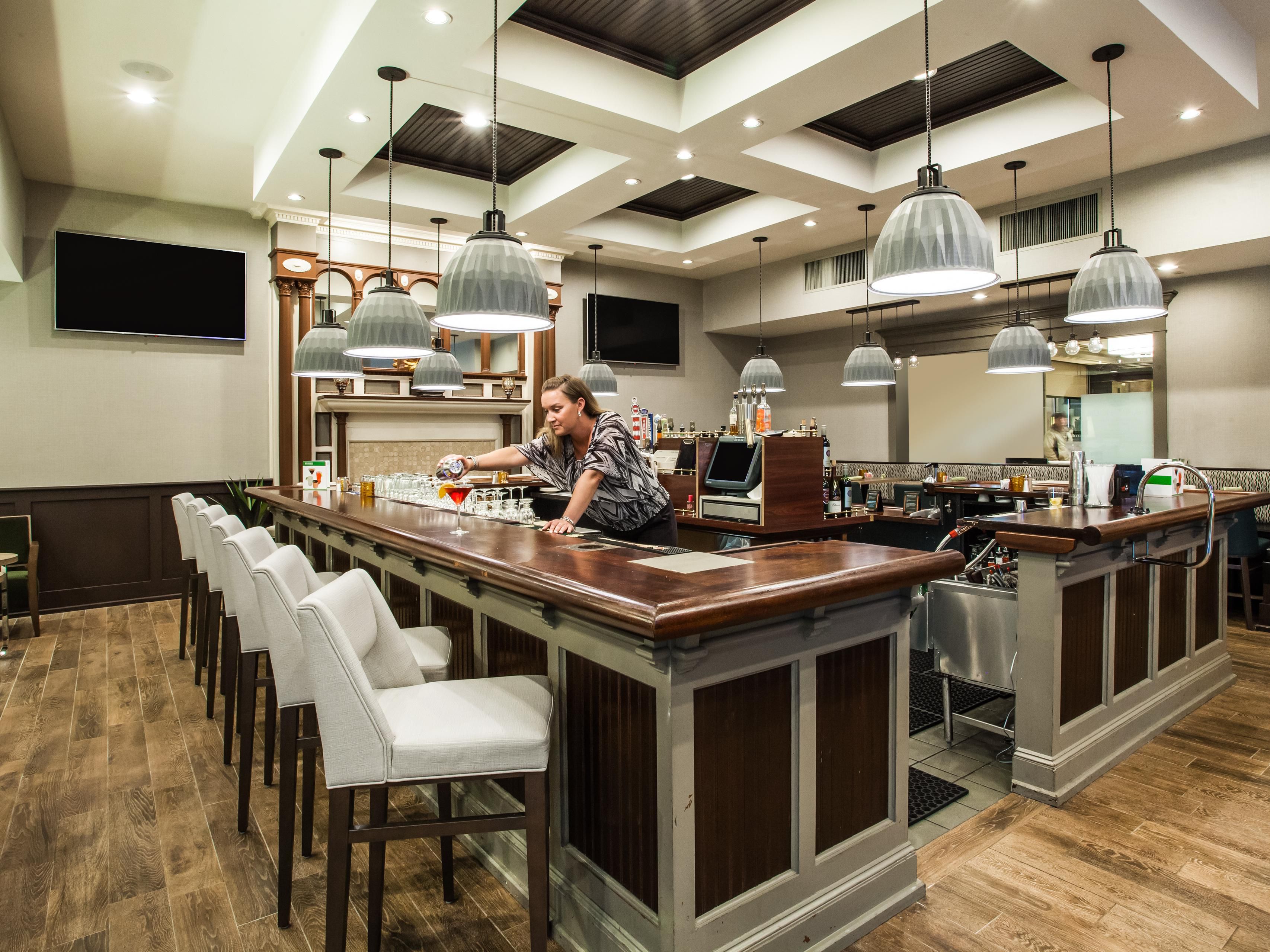 Bookmakers Restaurant & Lounge is open daily for breakfast & dinner. 