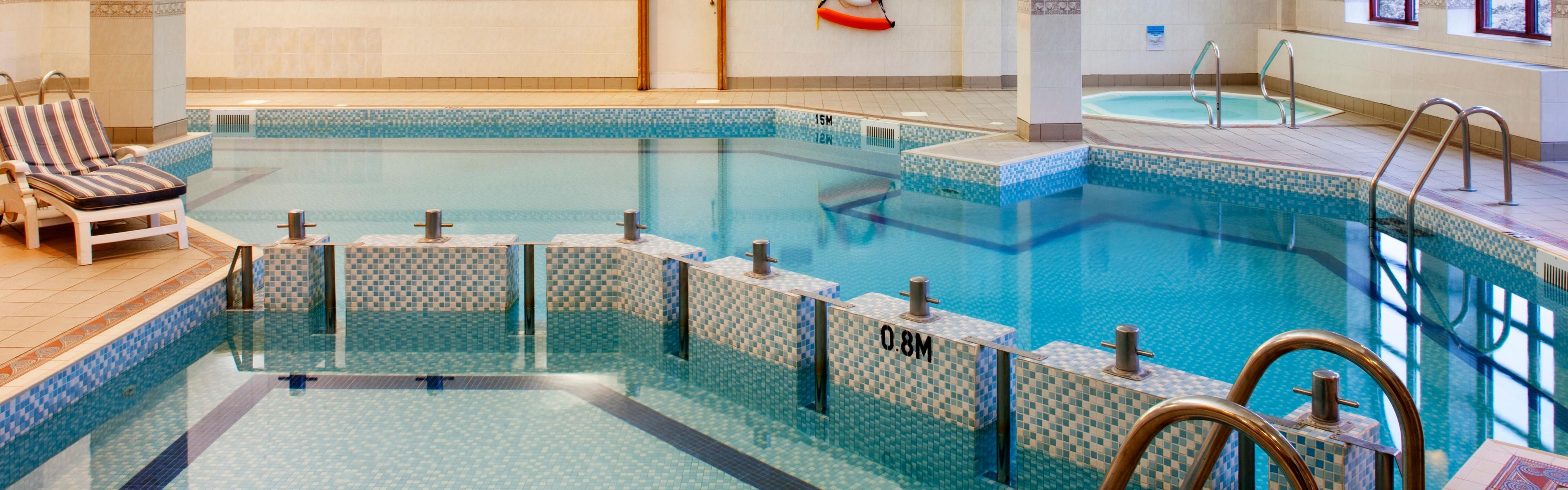 Take a dip in our heated indoor swimming pool.