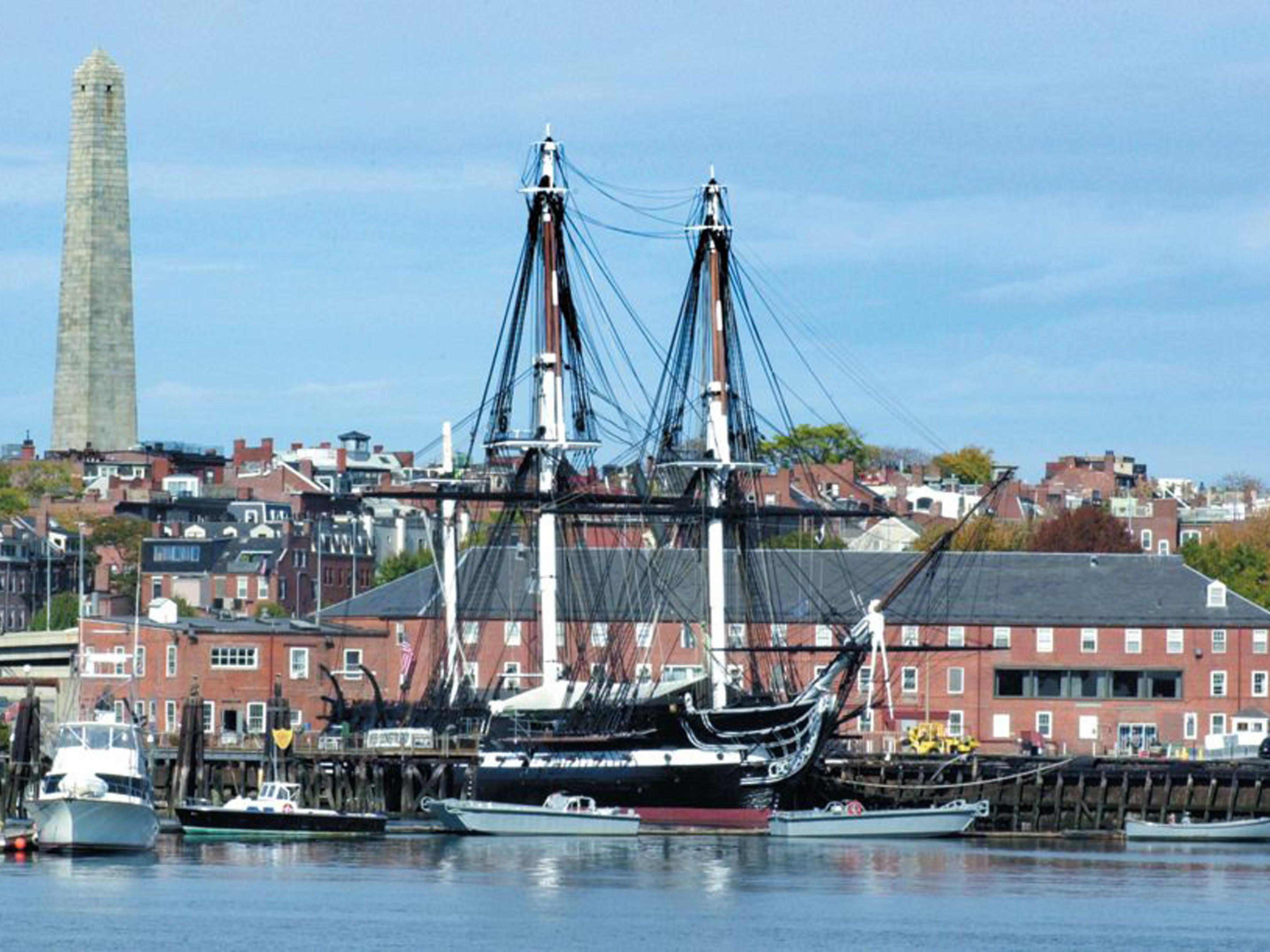 See the historic USS Constitution - Charlestown just 2 miles away.