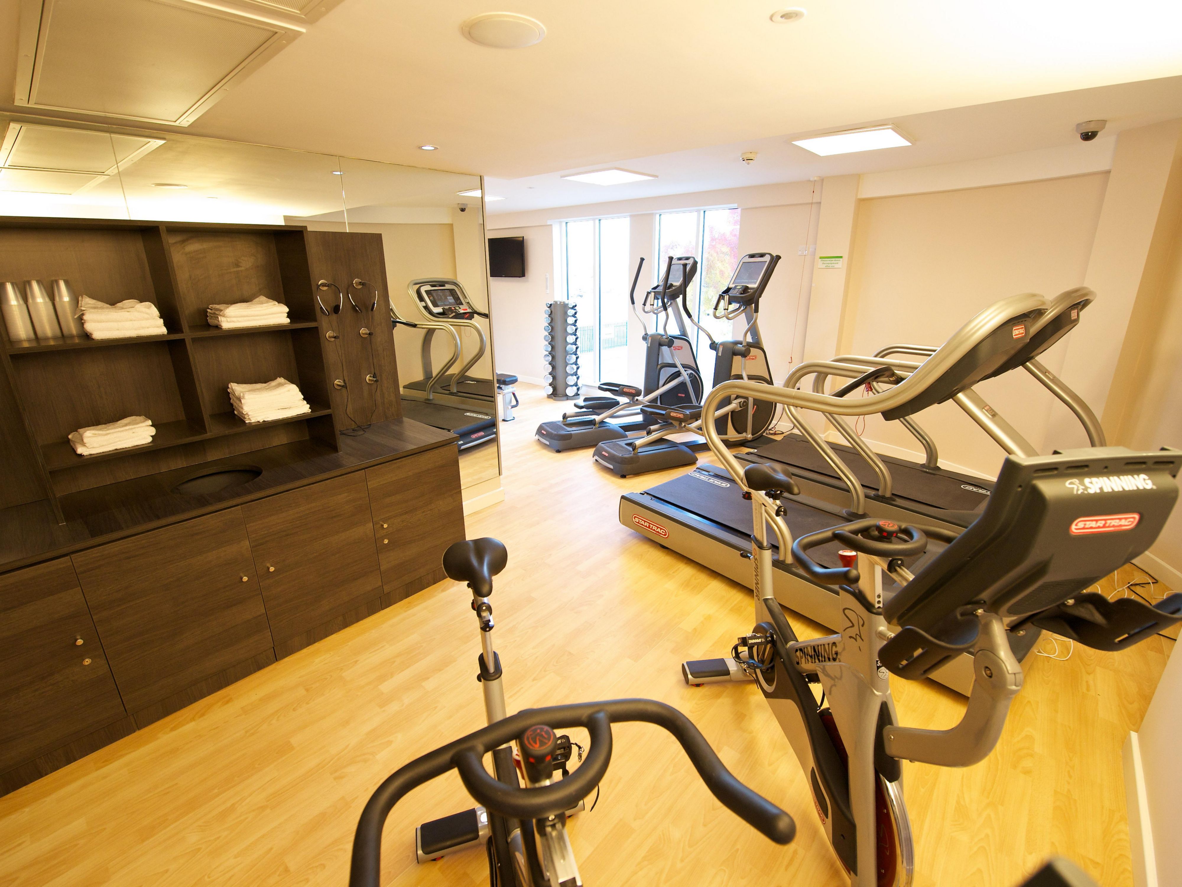 Here at Holiday Inn Southend, we have a fitness suite complete with a range of cardiovascular and resistance equipment.