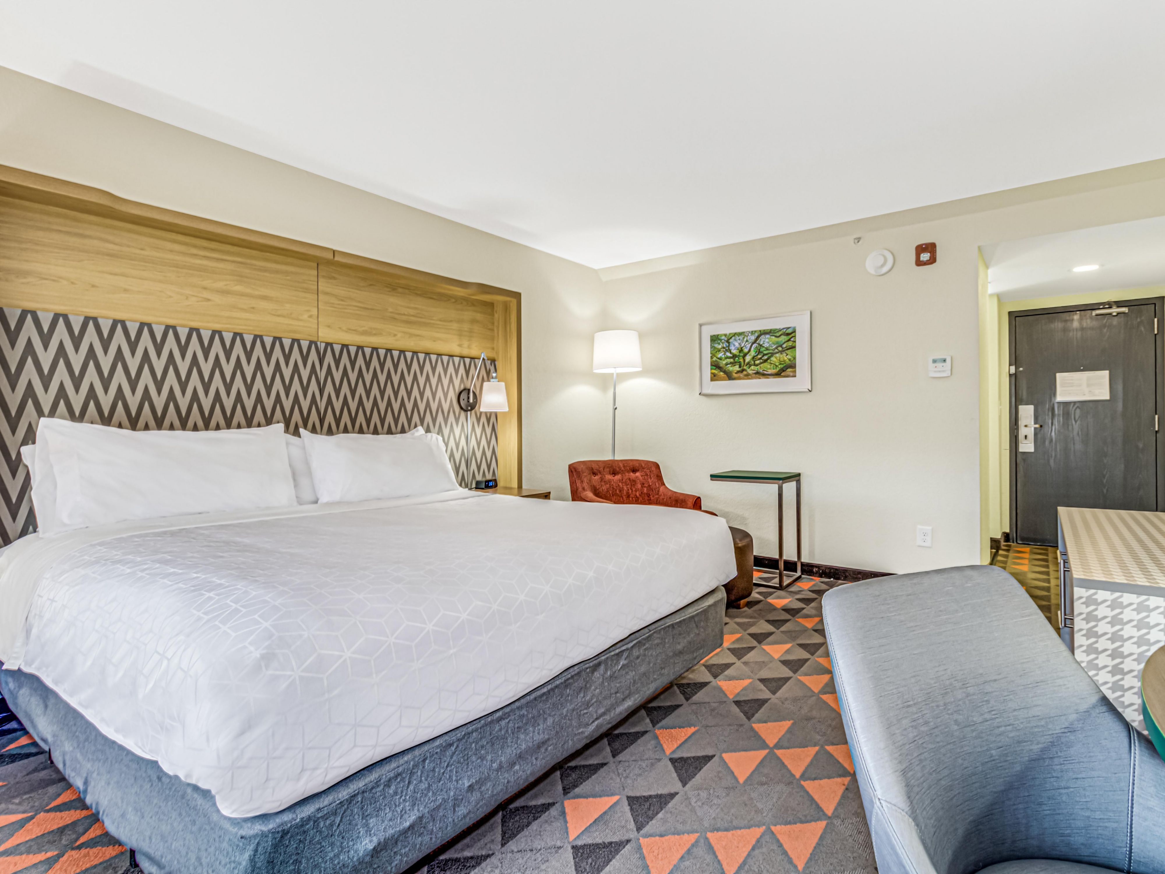 キング ベッドの客室