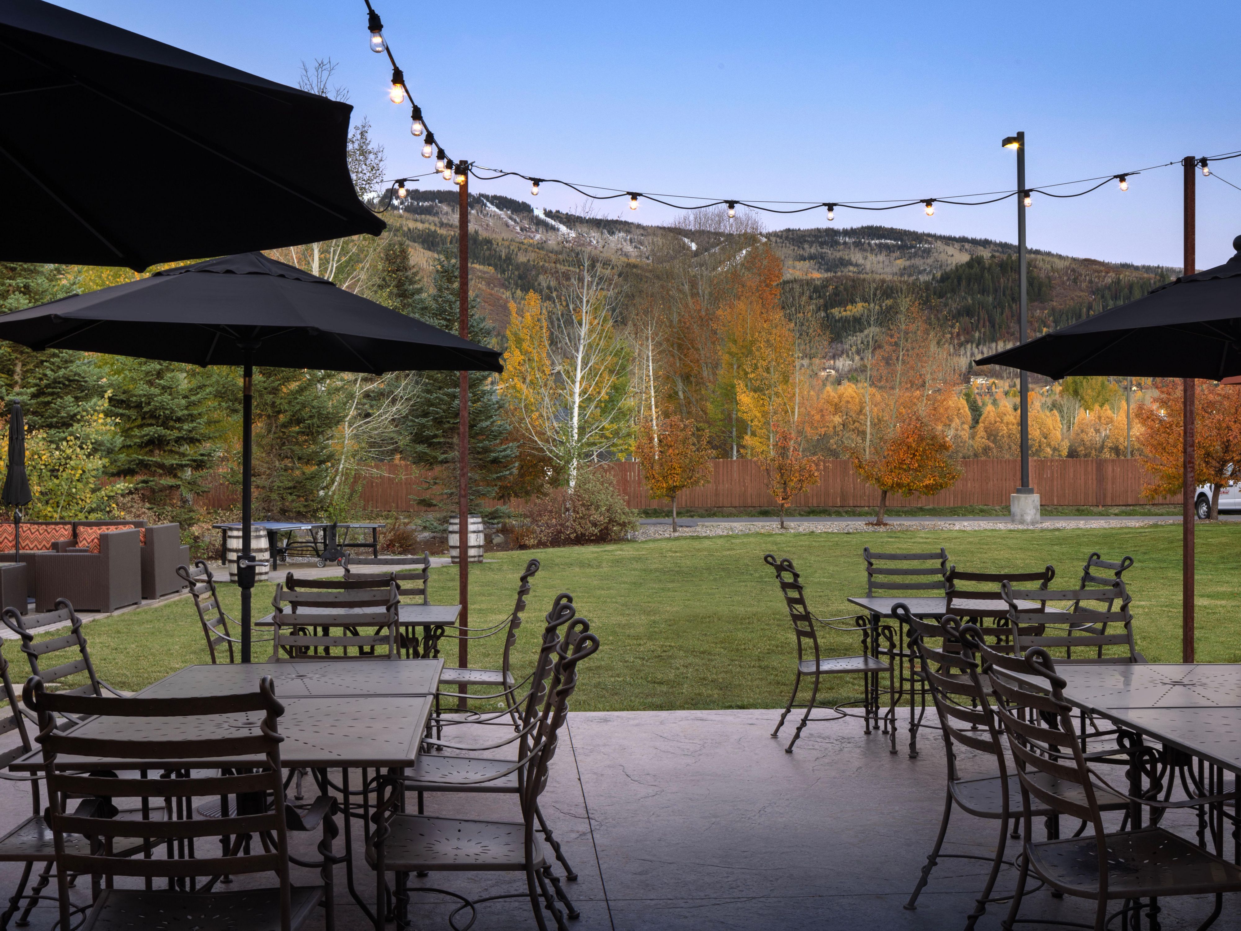 Enjoy live music on The Patio at Harison's every Thursday–Saturday from 5:30–7:30pm all summer long. Savor craft cocktails, local brews, and chef-driven bites while taking in the stunning mountainside views. 