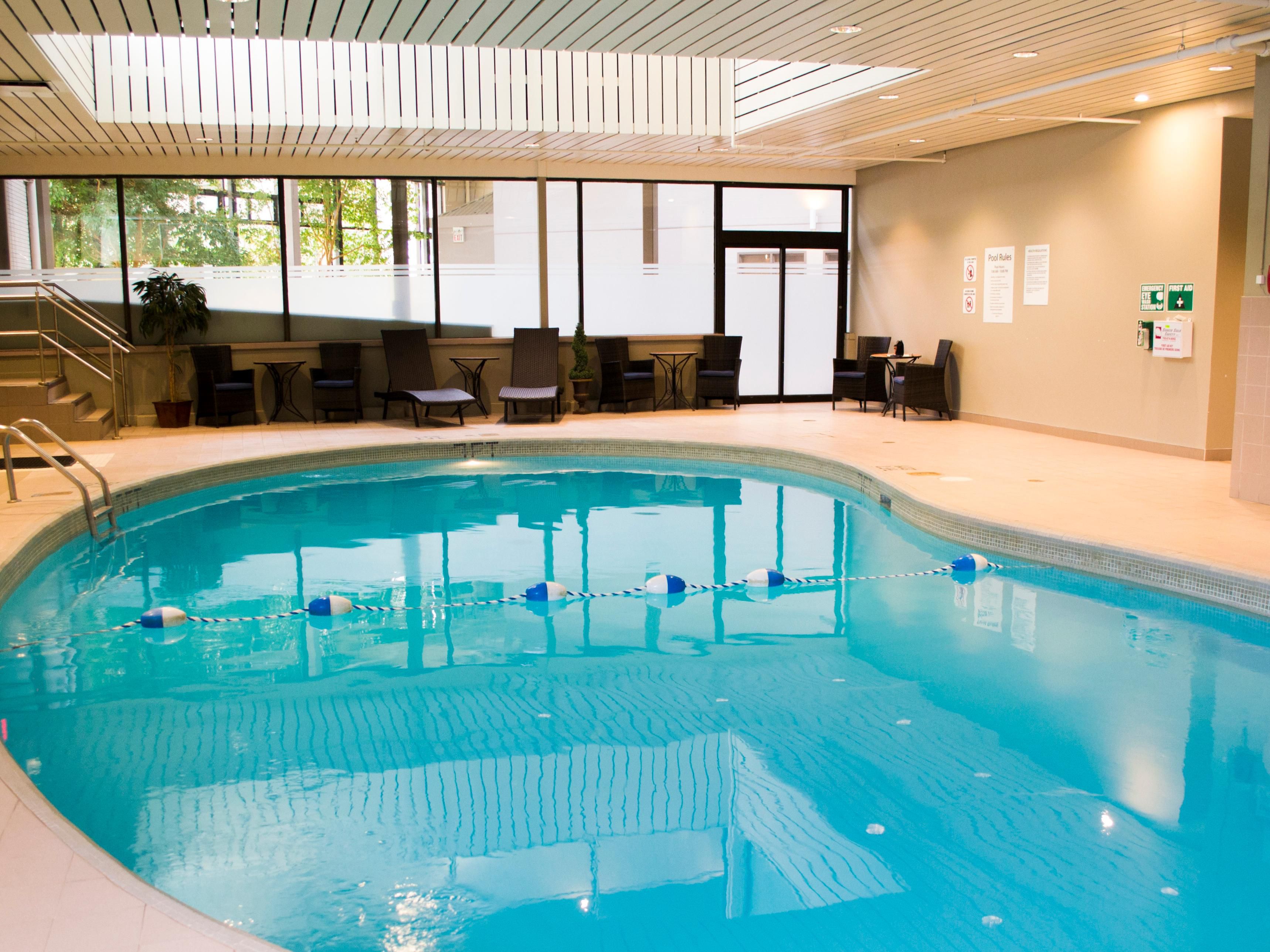 Building memories as a family!  Enjoy quality time together with a dip in the pool after a long day of exploring all that Sudbury has to offer.  Our indoor heated pool is the perfect place to gather and build great memories that last.   