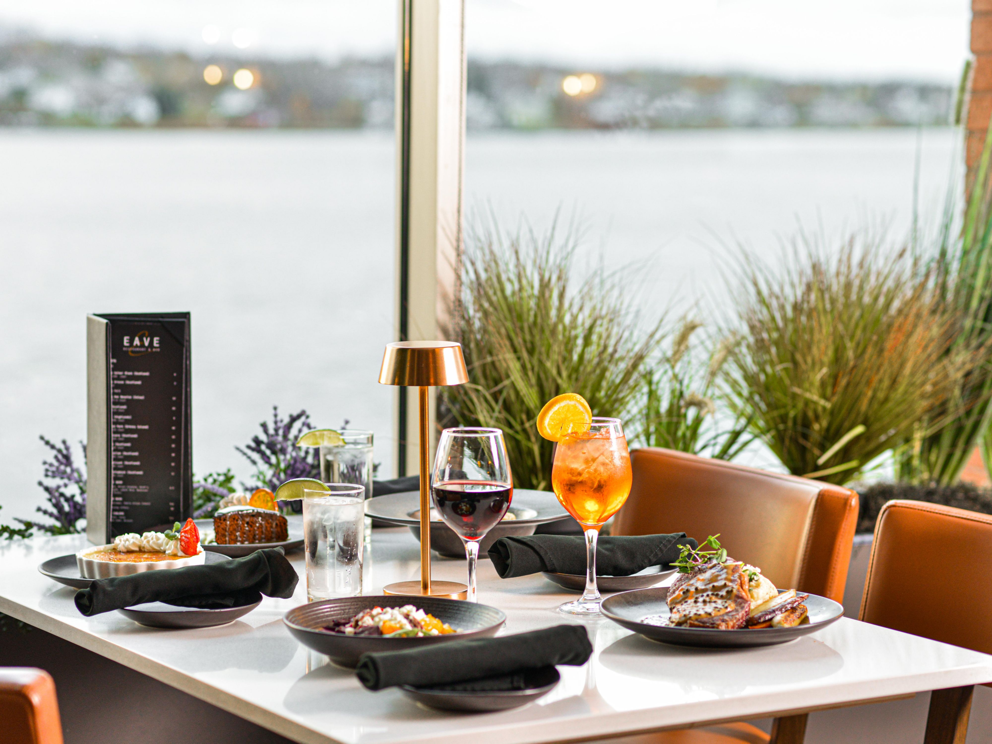 Satisfy your cravings with our exceptional dining options. Indulge in modern Cape Breton flavours at EAVE Restaurant & Bar or enjoy hearty pub fare and live entertainment at The Crown Café & Bar. We’re dedicated to crafting a memorable culinary experience, where kids under 11 eat free.