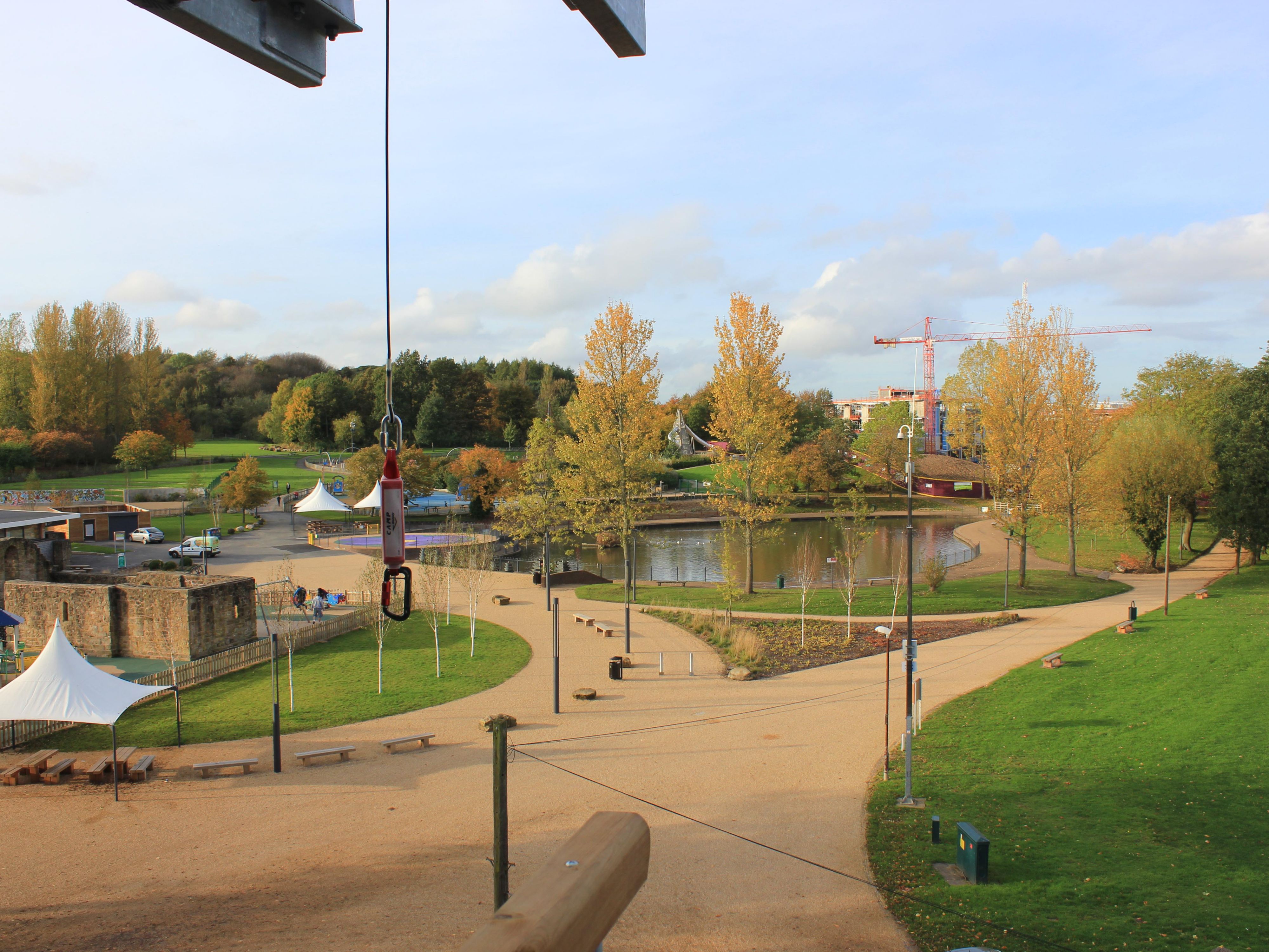 Dogs are welcome to stay. Our hotel is situated right next to the award-winning Telford Town Park with its own private access gate, making it ideal for those sniffie walks! Pet policy and charges do apply; please ask us to email information to you.