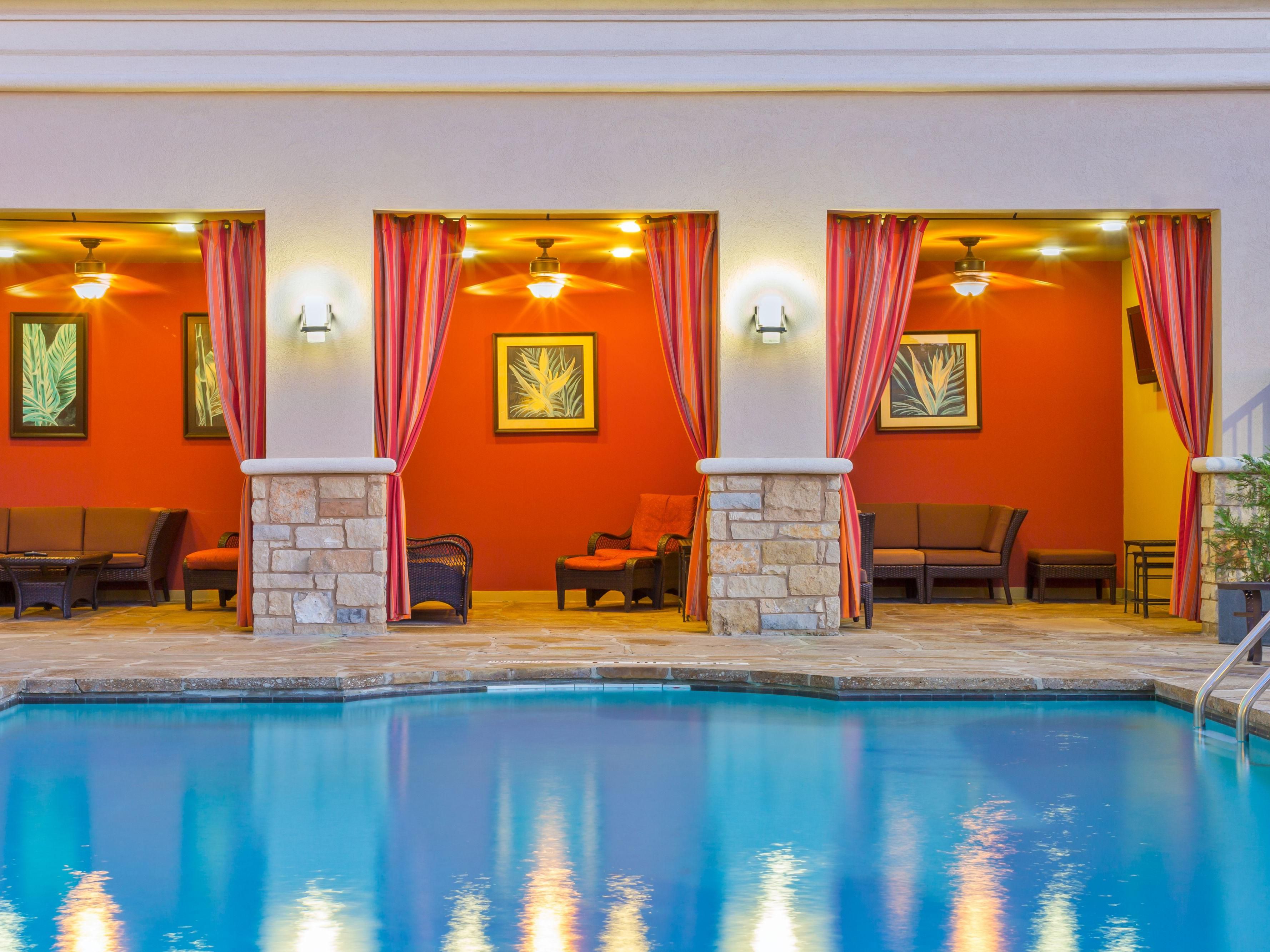 Relax Pool-Side In One of Our Comfortable Vegas Style Cabanas