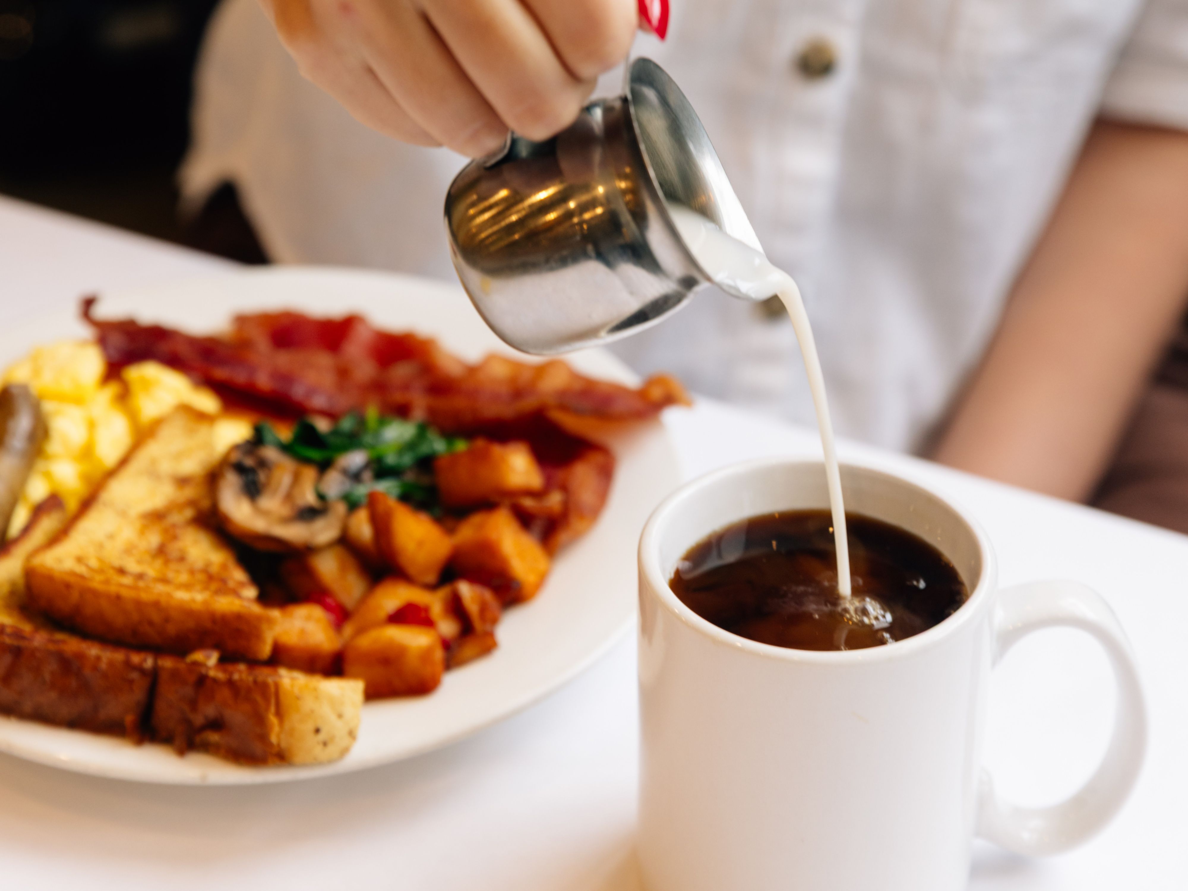 Enjoy the most important meal of the day and grab breakfast! 