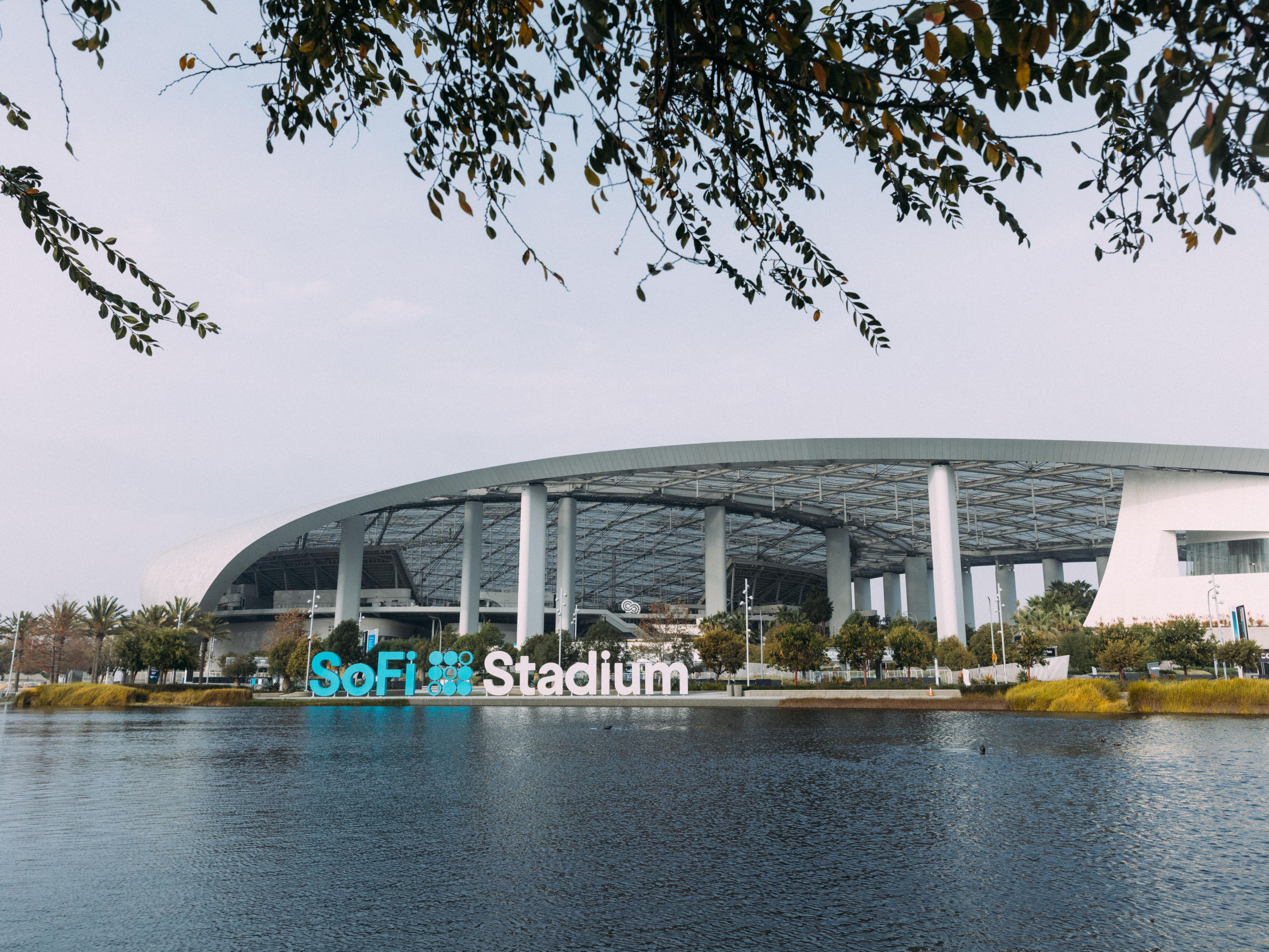 Get ready for some football at the SoFi Stadium.