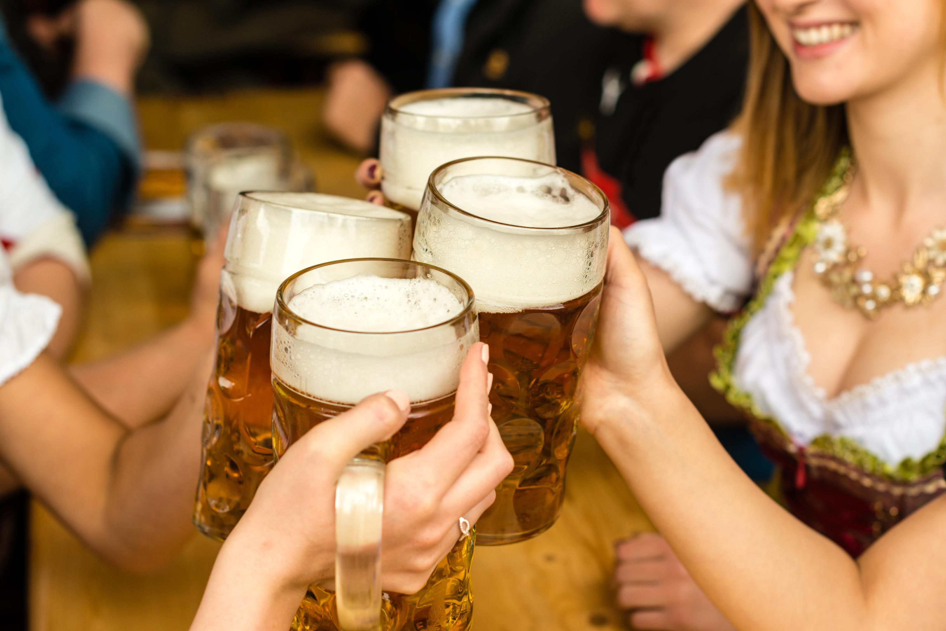 Grab a cold beer with friends during happy hour!