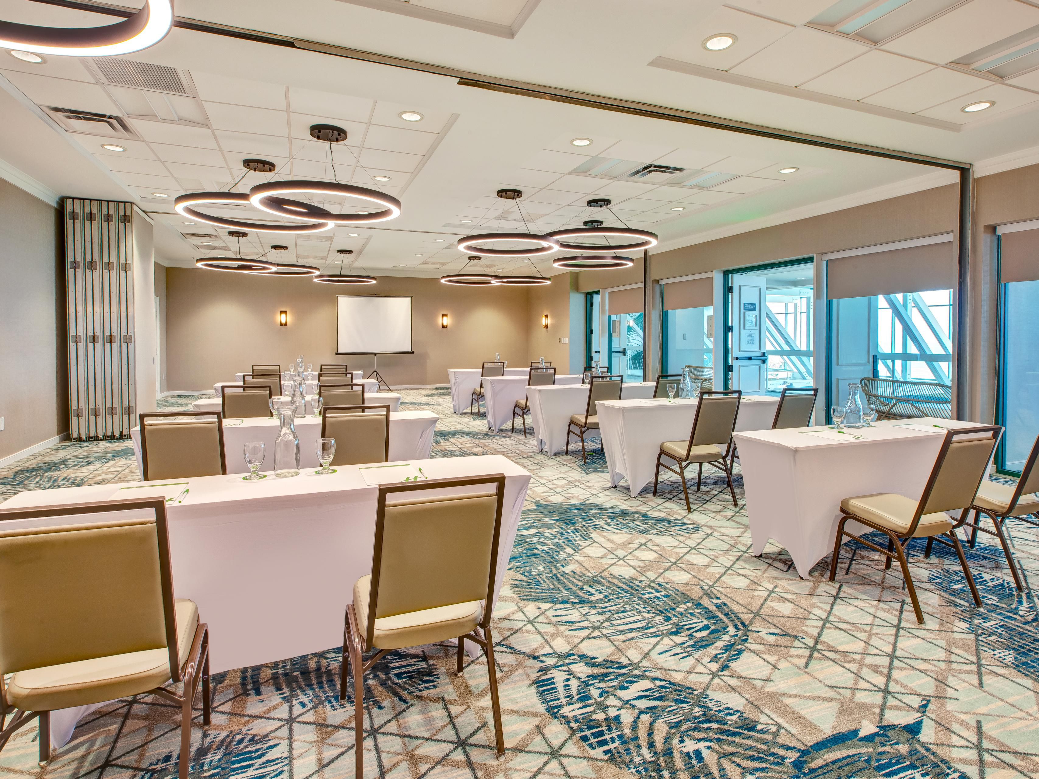 We pride ourselves in being an IHG Pivotal Meetings hotel! Come host your meeting with us in our renovated meeting space, while planning with experts. Click "learn more" below to get in contact with our Sales department. 