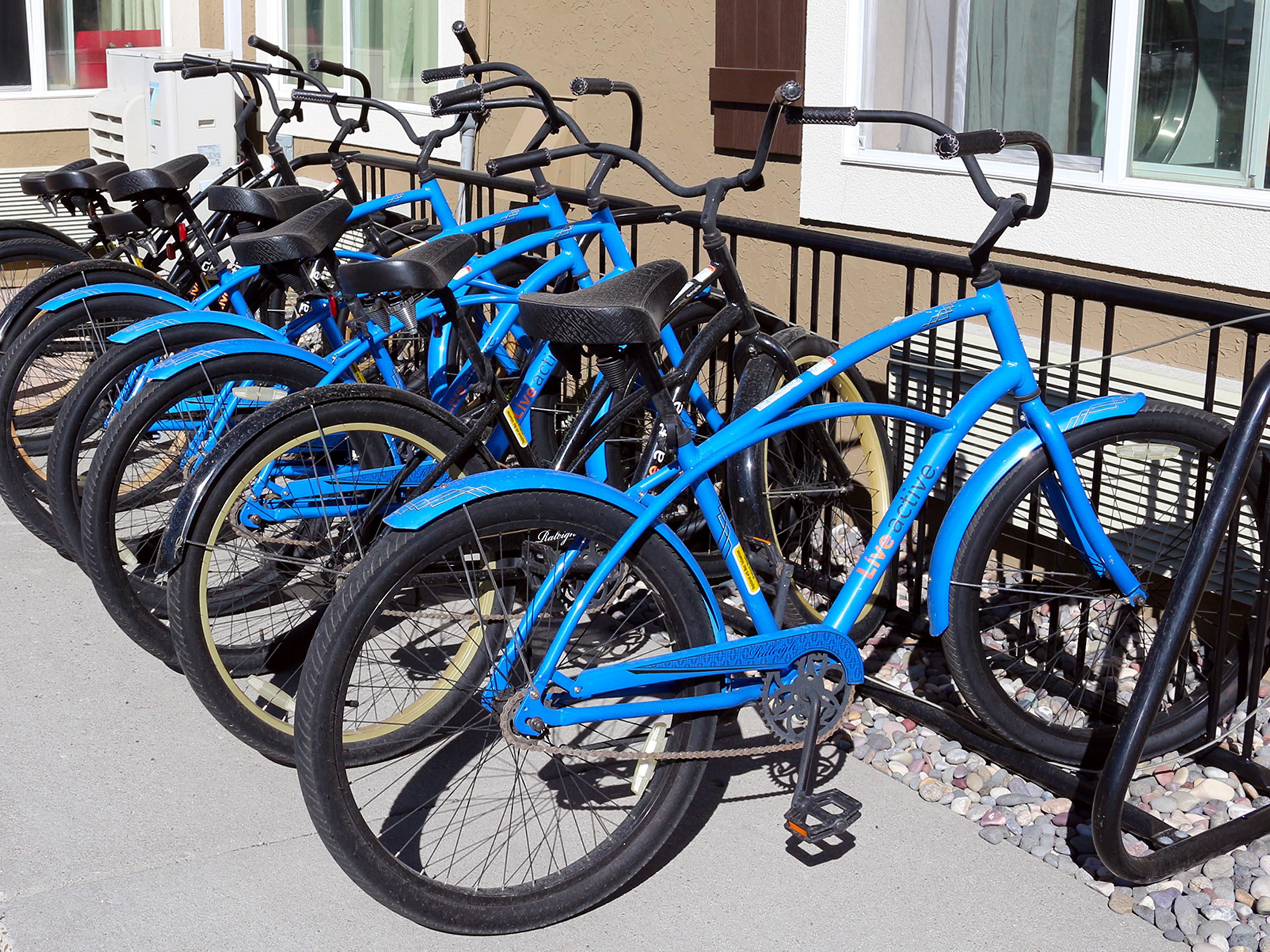 Bicycle rentals are available during the summer months at Holiday Inn West Yellowstone. Whether you are a skilled cyclist or simply wanting to re-live some memories from your childhood, riding a bike is a fun way to get some exercise and stay in shape, while also exploring some of the most beautiful scenery in West Yellowstone.