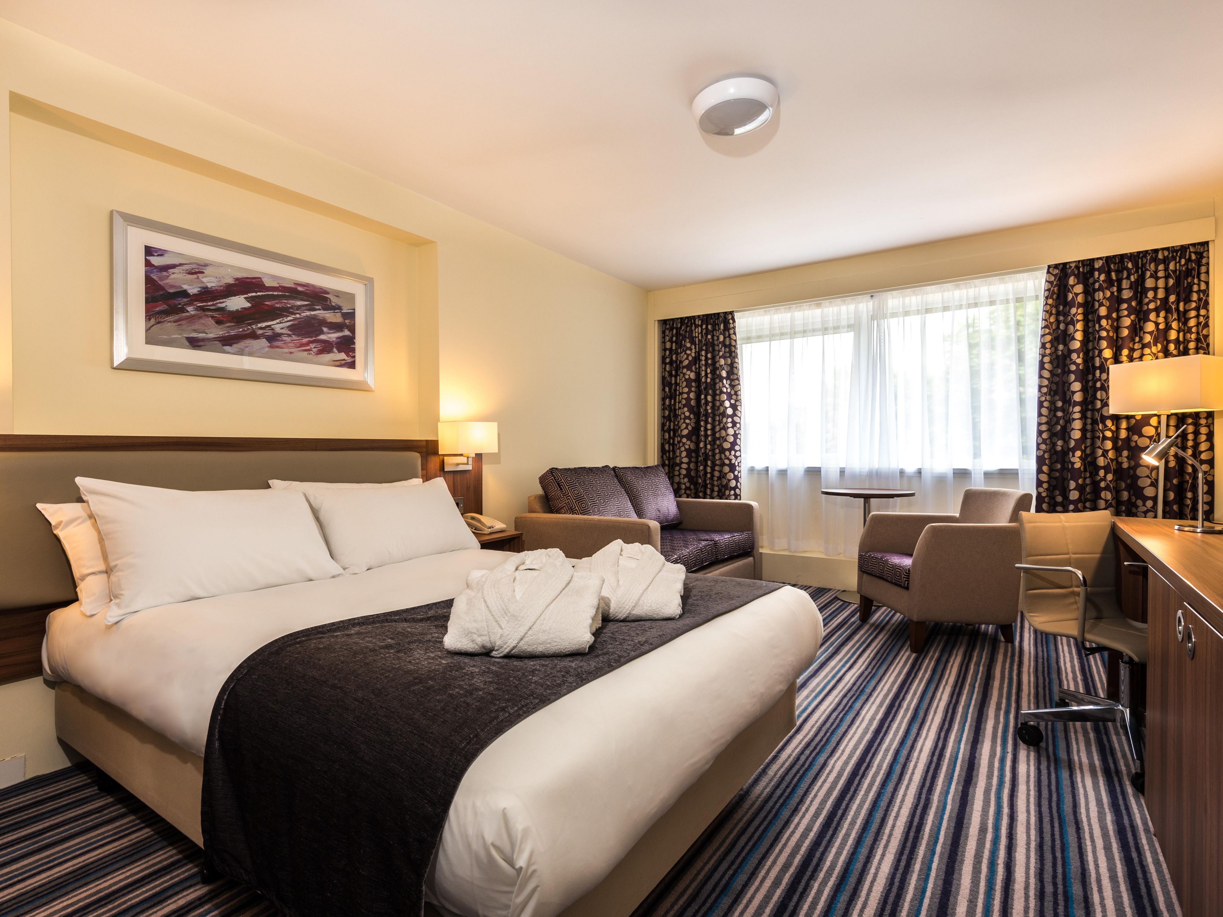 The safety of our guests and employees is our number one priority and we would like to reassure you that measures are in place to provide a clean, safe and welcoming environment in our hotel. Find out more by clicking 'Learn More' below.